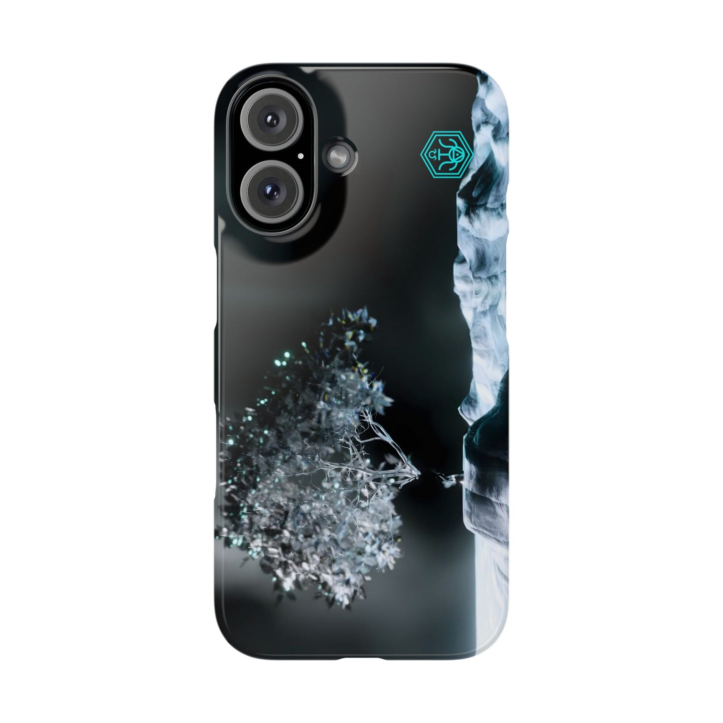 leaves of glass [stoic vortex] iPhone case ii
