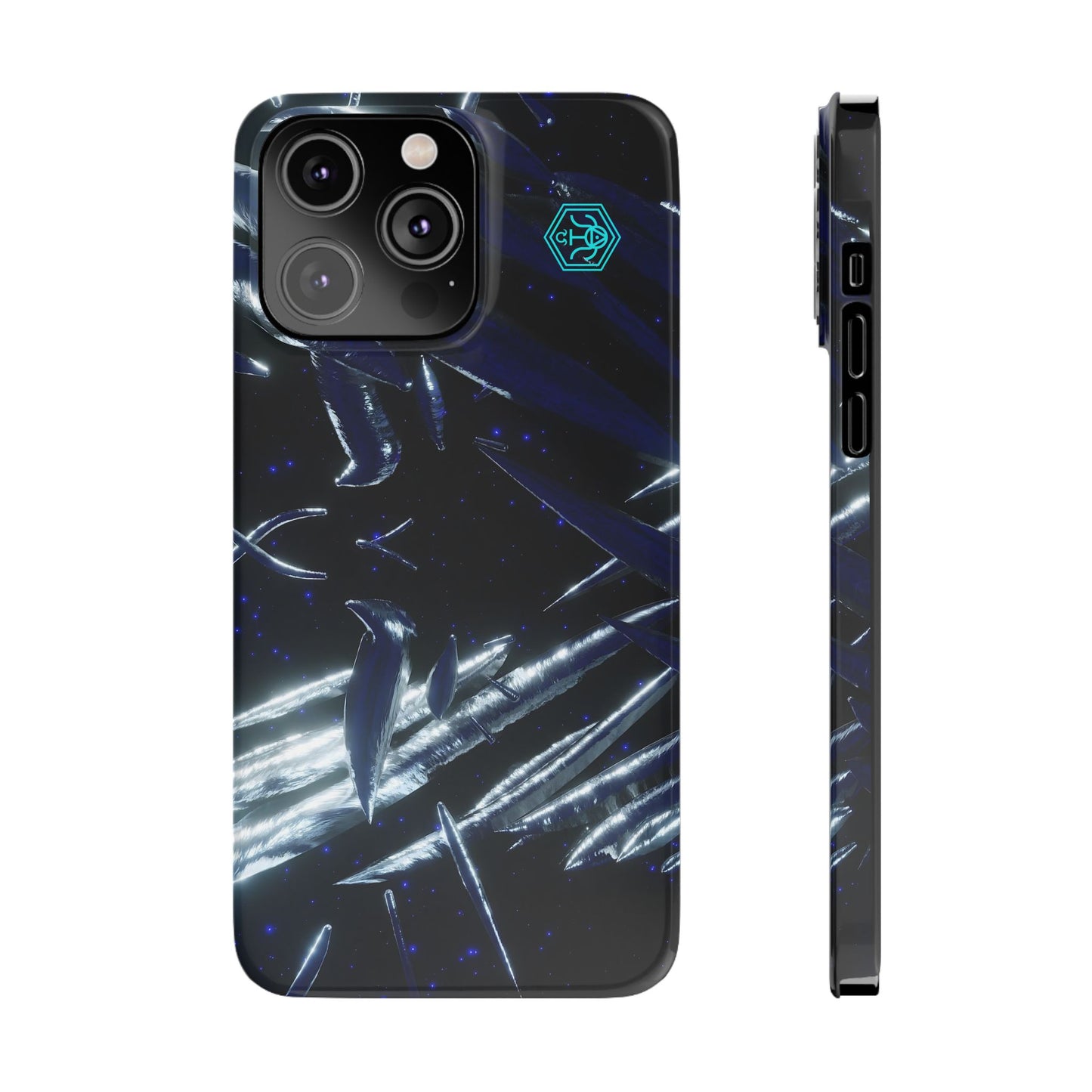 shadow totem [cosmic helix] iPhone case