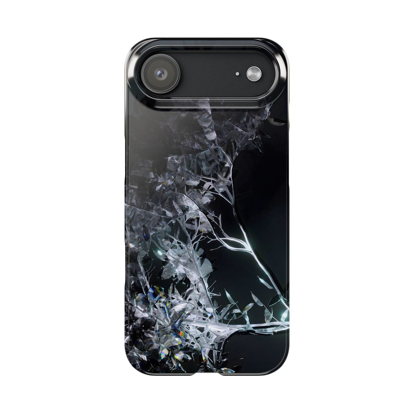 leaves of glass [midnight simulation] iPhone case ii