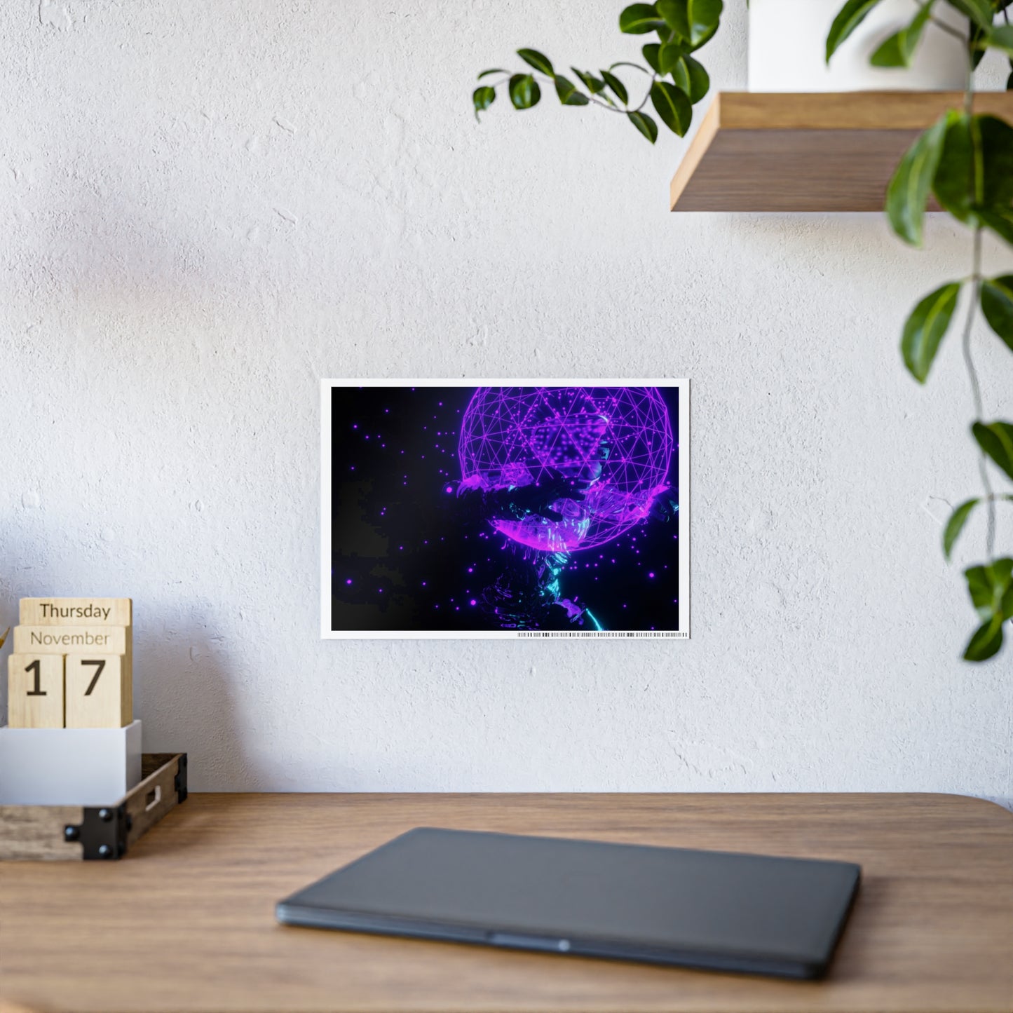 spatial control [outer limits interface] art print