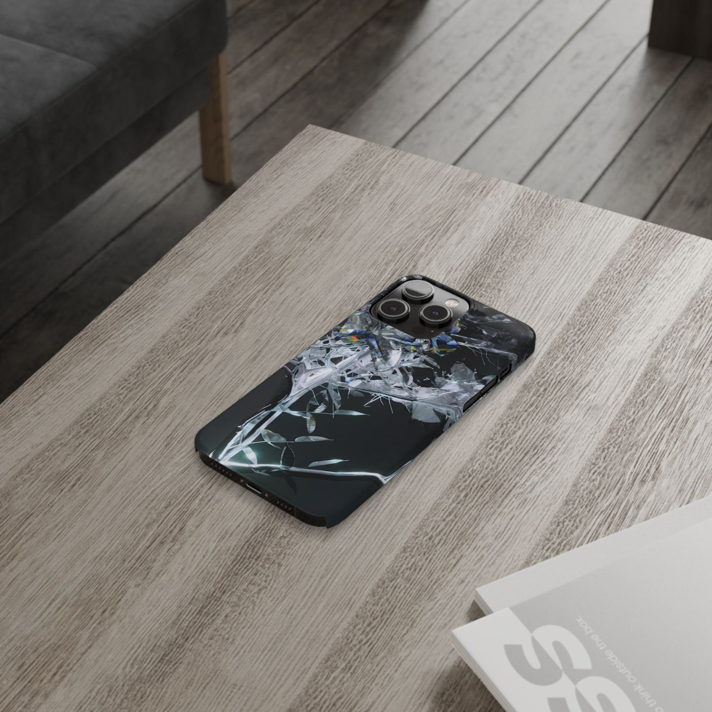leaves of glass [midnight simulation] iPhone case i