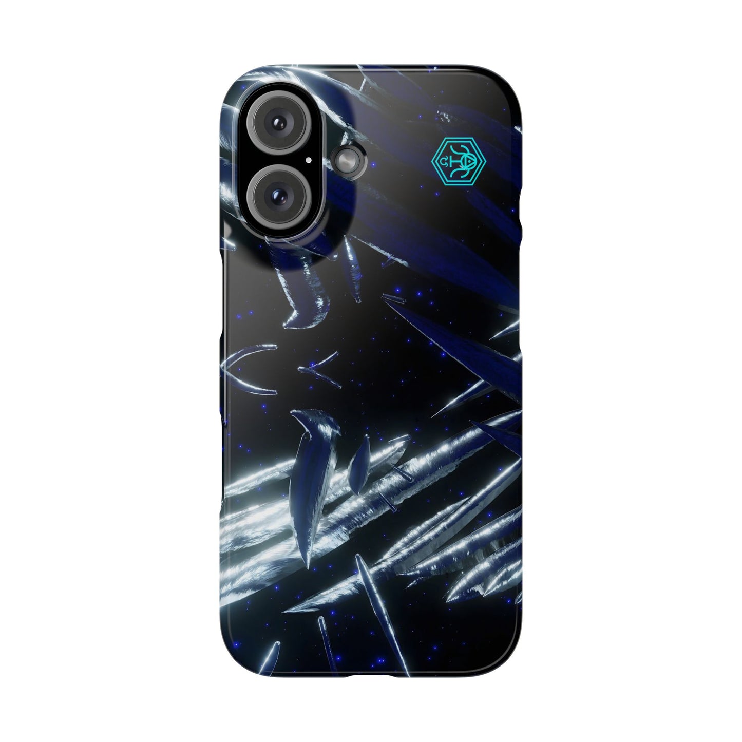 shadow totem [cosmic helix] iPhone case