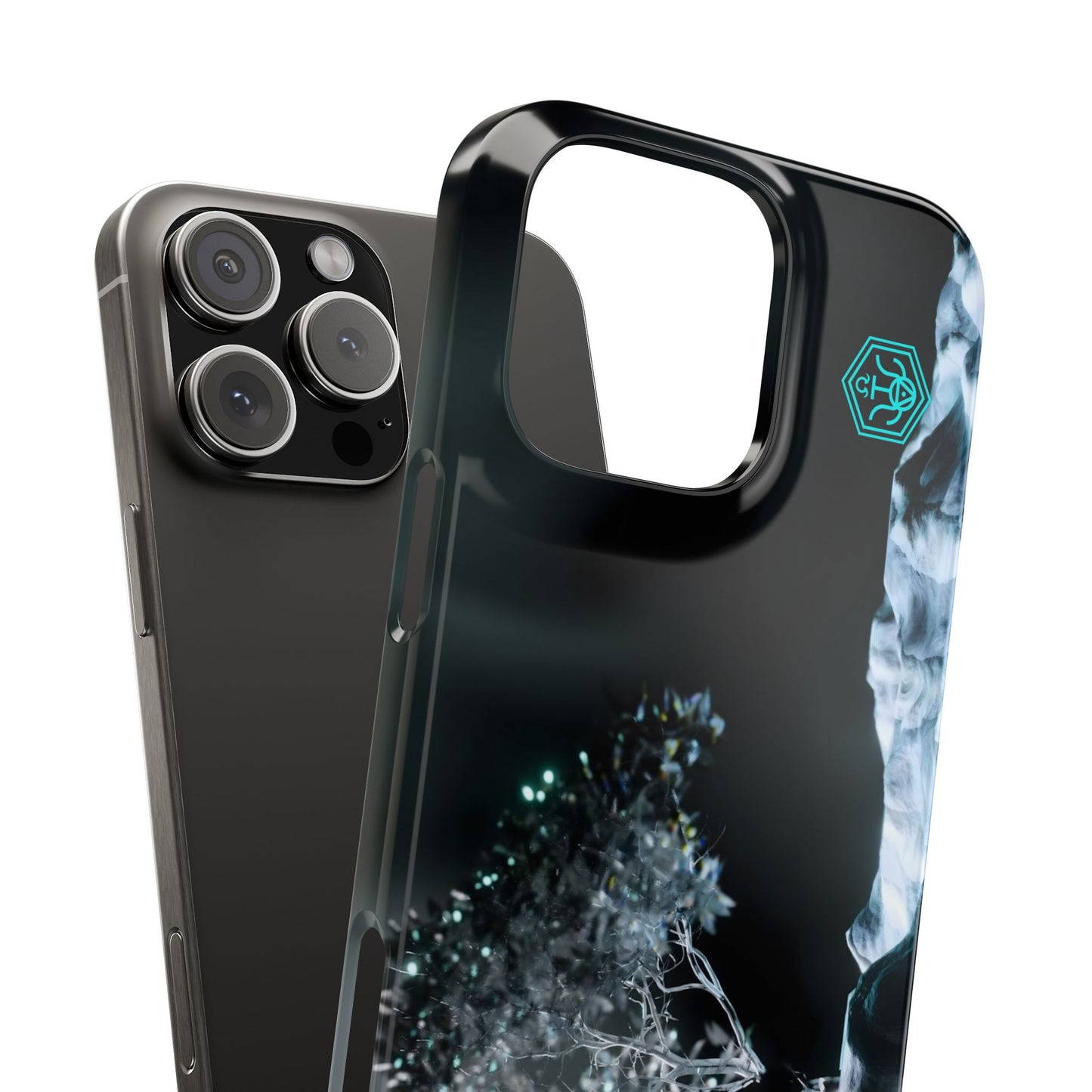 leaves of glass [stoic vortex] iPhone case ii