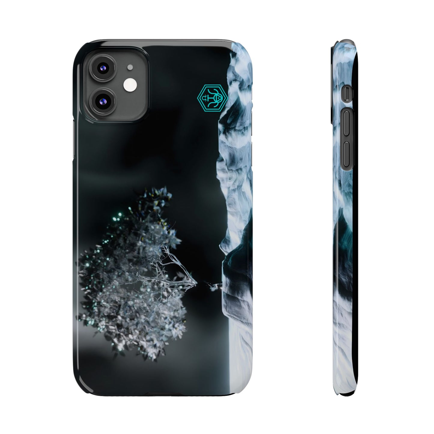 leaves of glass [stoic vortex] iPhone case ii