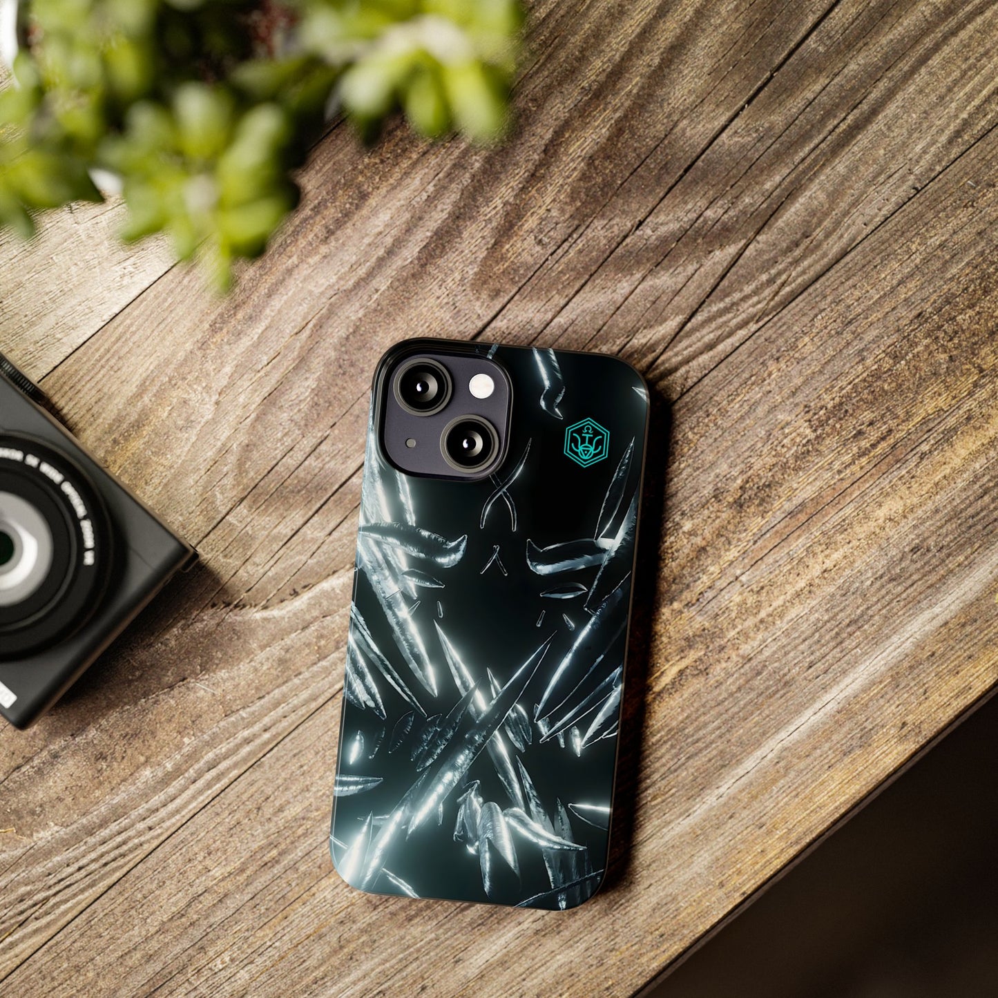 shadow totem [dark shimmer] iPhone case ii