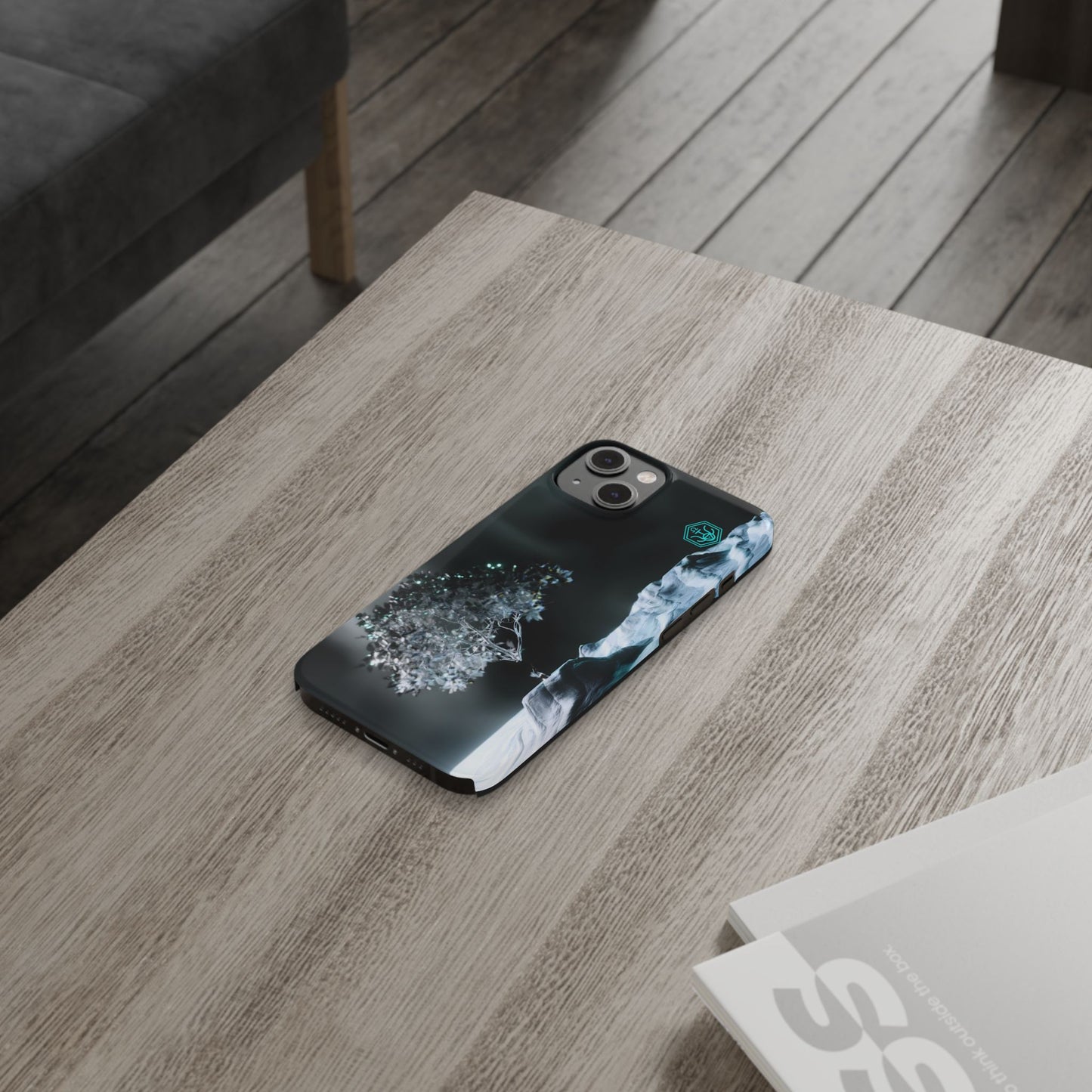 leaves of glass [stoic vortex] iPhone case ii