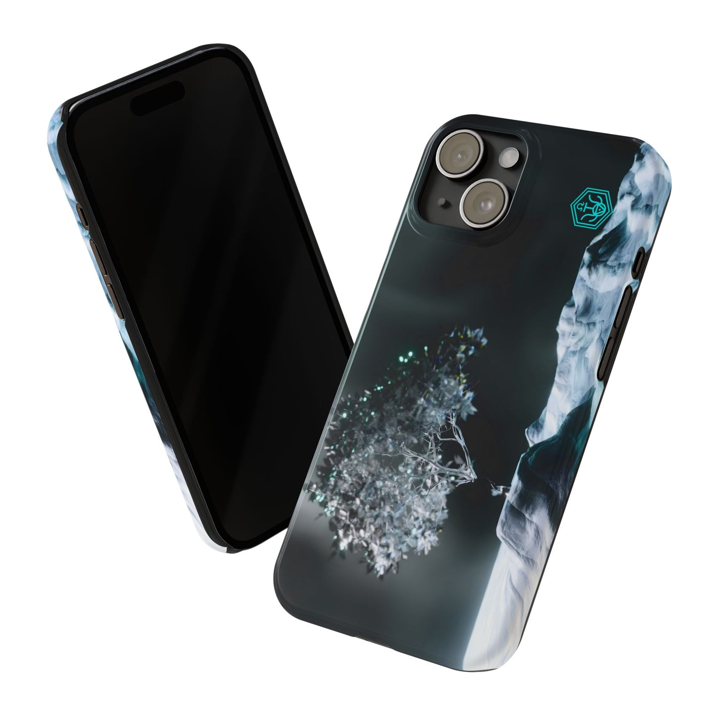 leaves of glass [stoic vortex] iPhone case ii