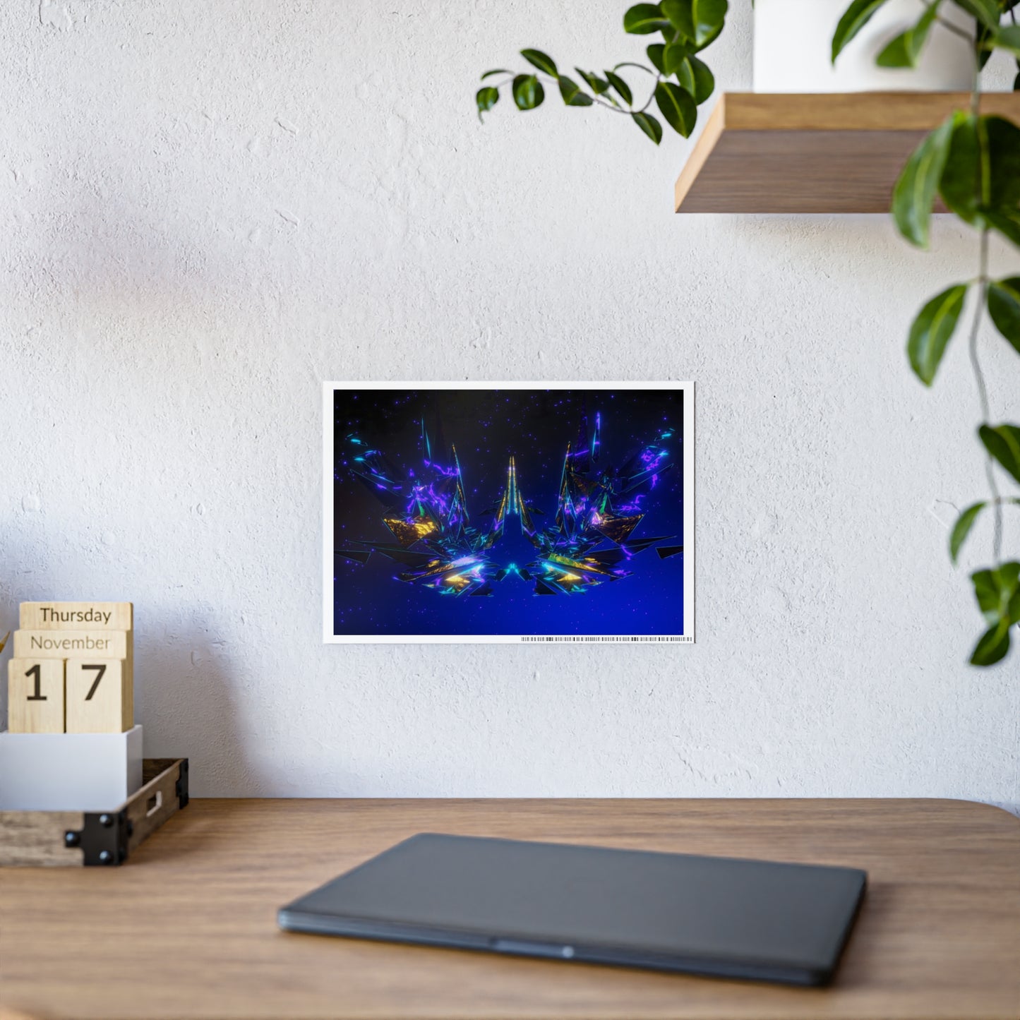 cosmic crown [infinite graduation] art print