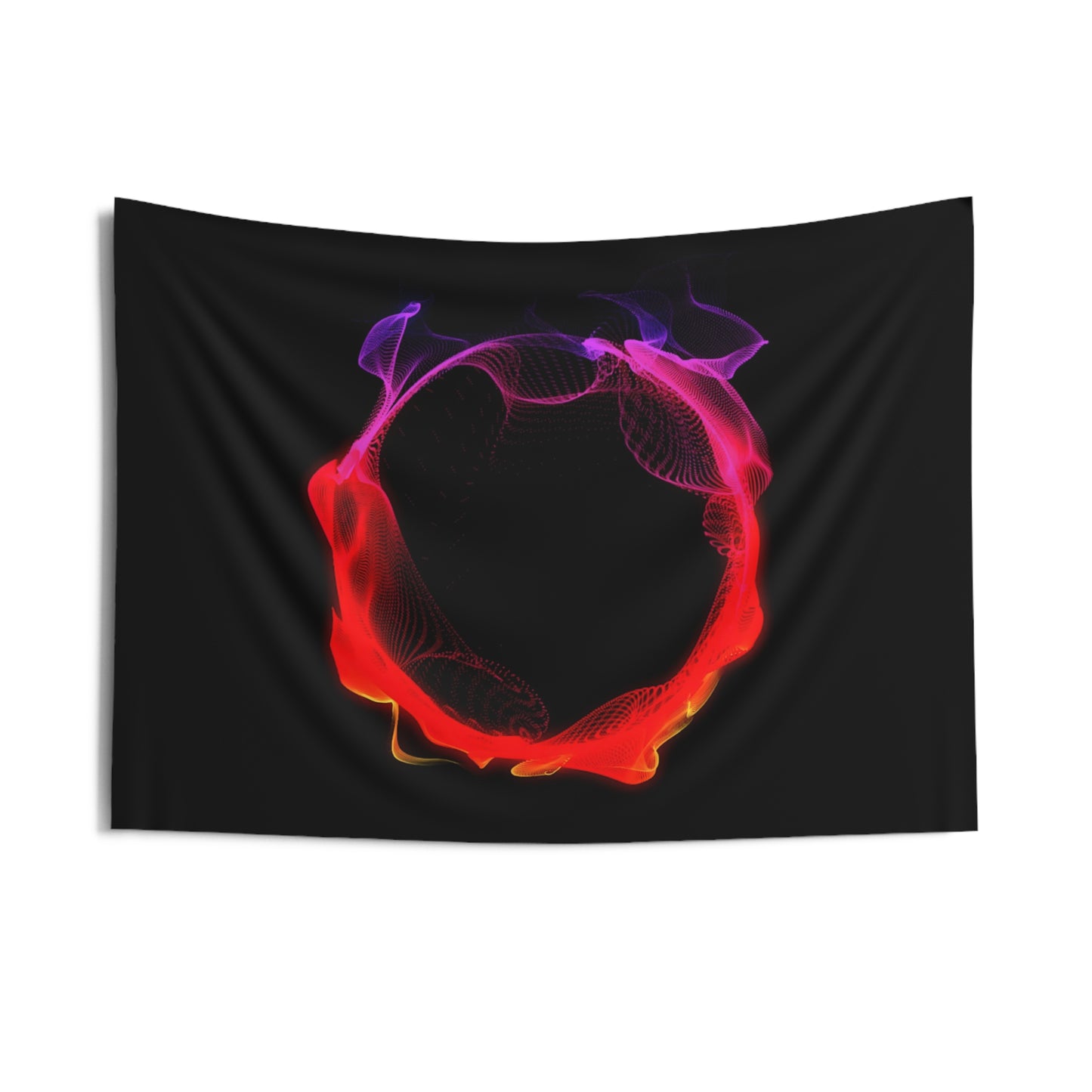 arcane induction: cataclysm [volcanic particle orb] art tapestry