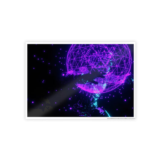 spatial control [outer limits interface] art print