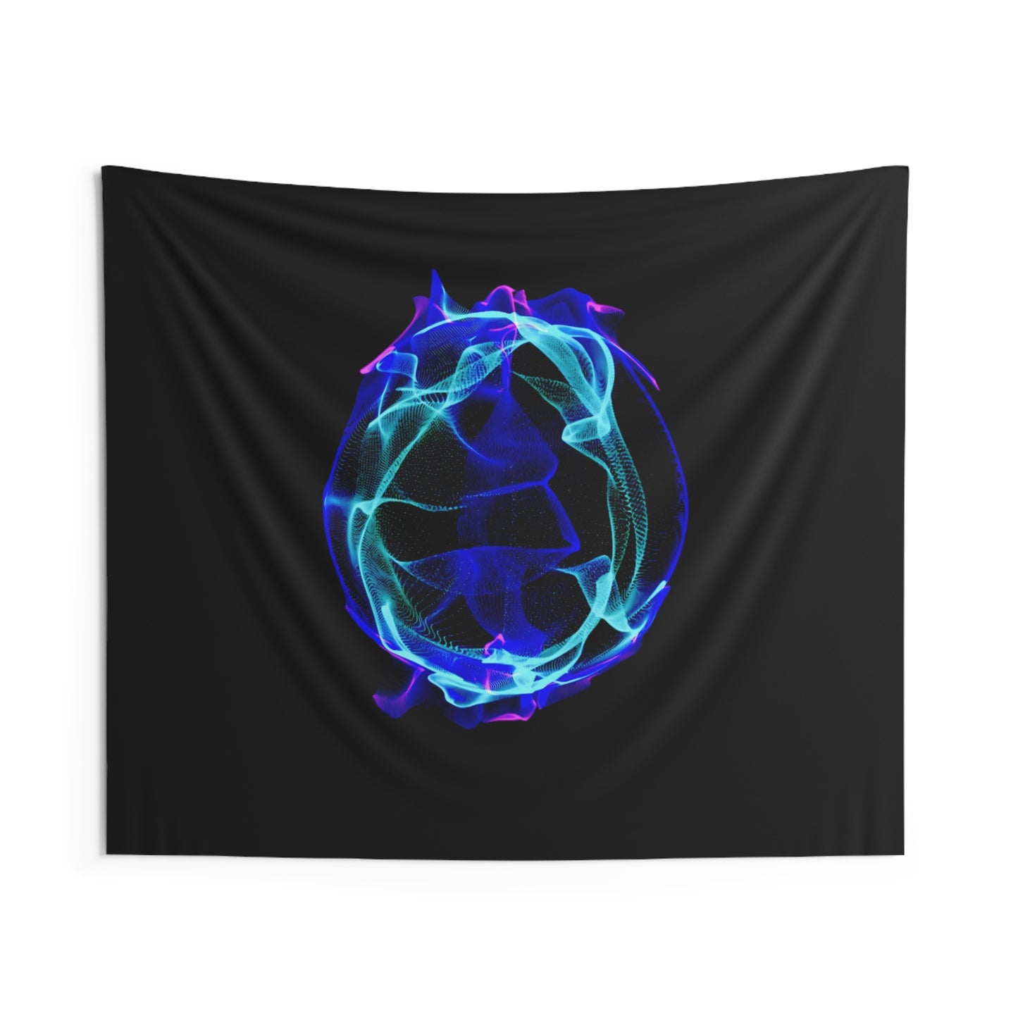 antigravity flame: dark matter [superrelativity core] art tapestry