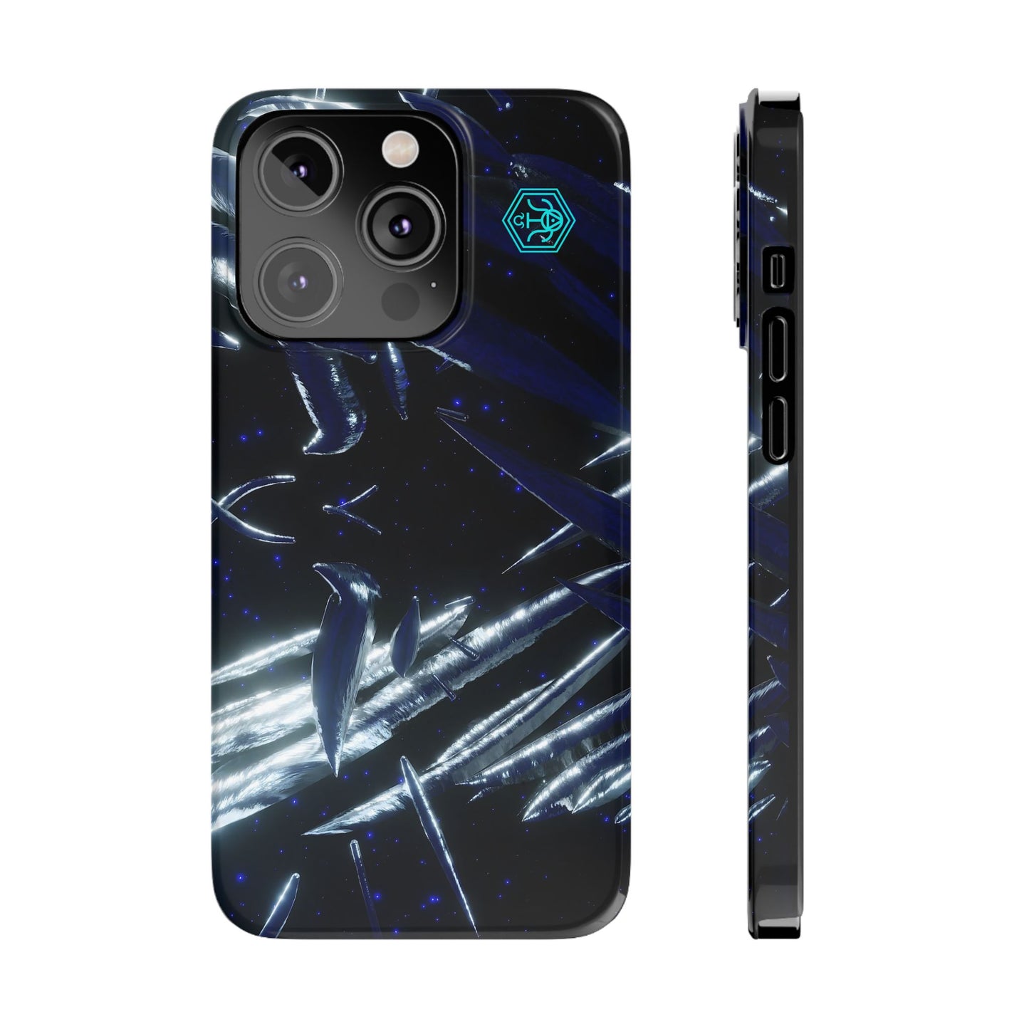 shadow totem [cosmic helix] iPhone case