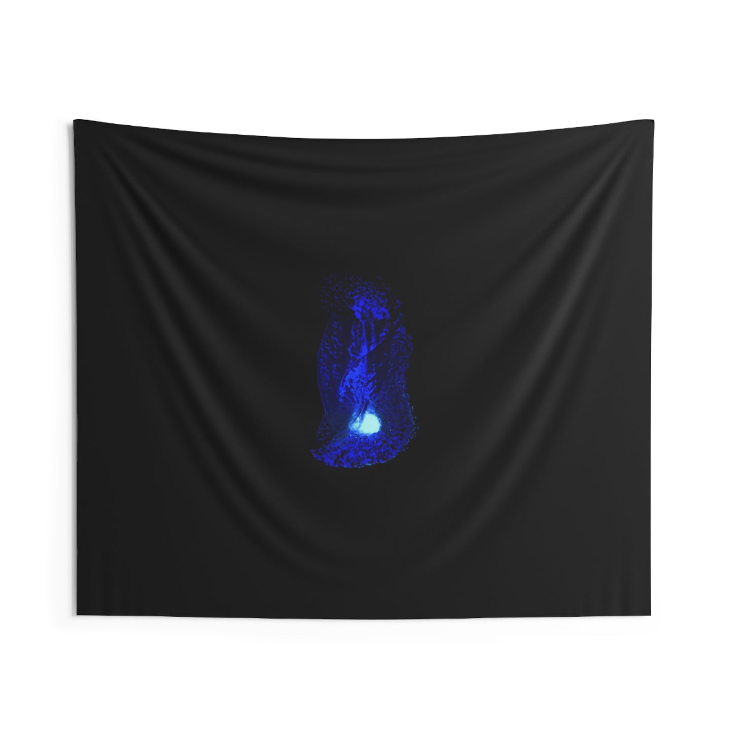 liquid plasma: time flame [composite particle simulation] art tapestry