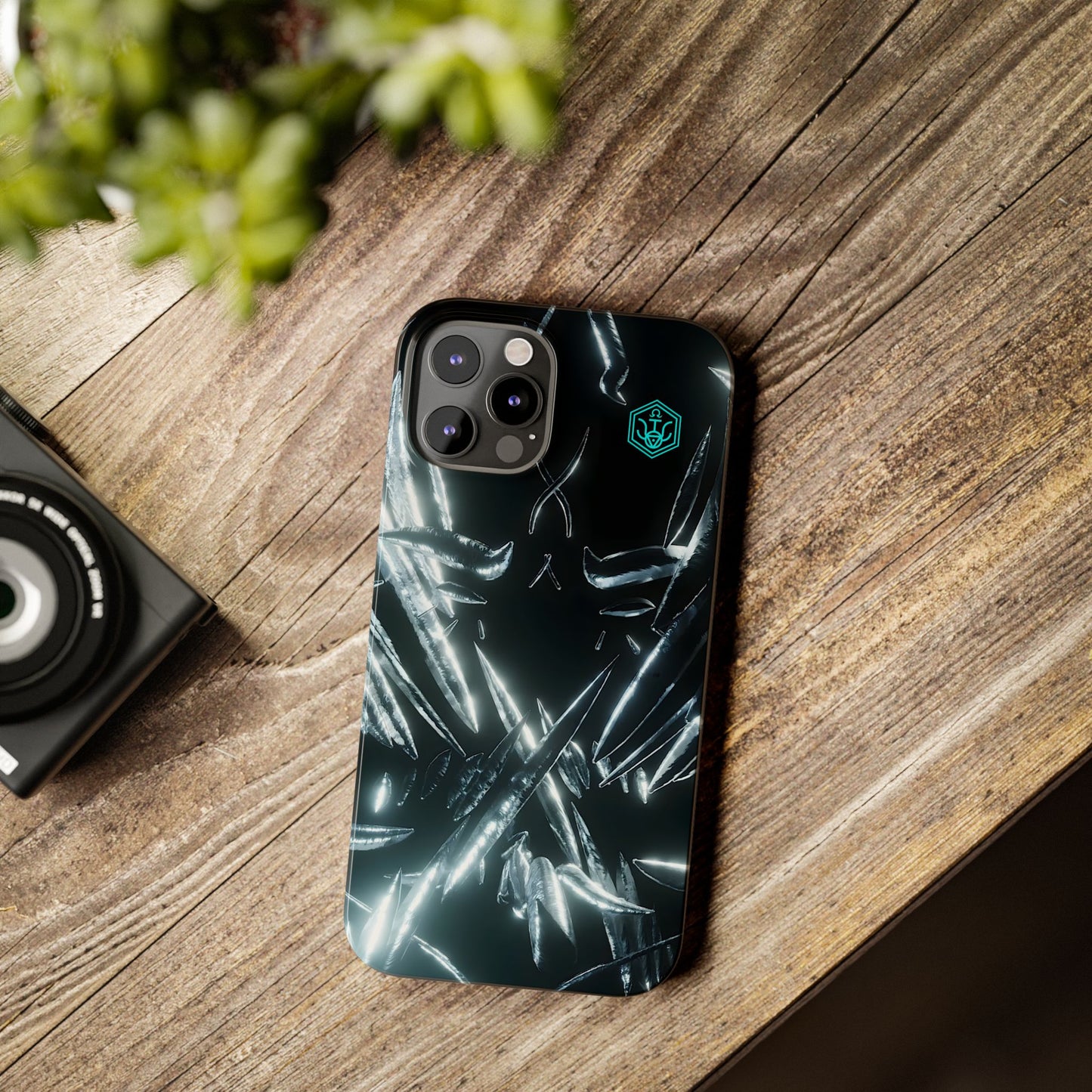 shadow totem [dark shimmer] iPhone case ii