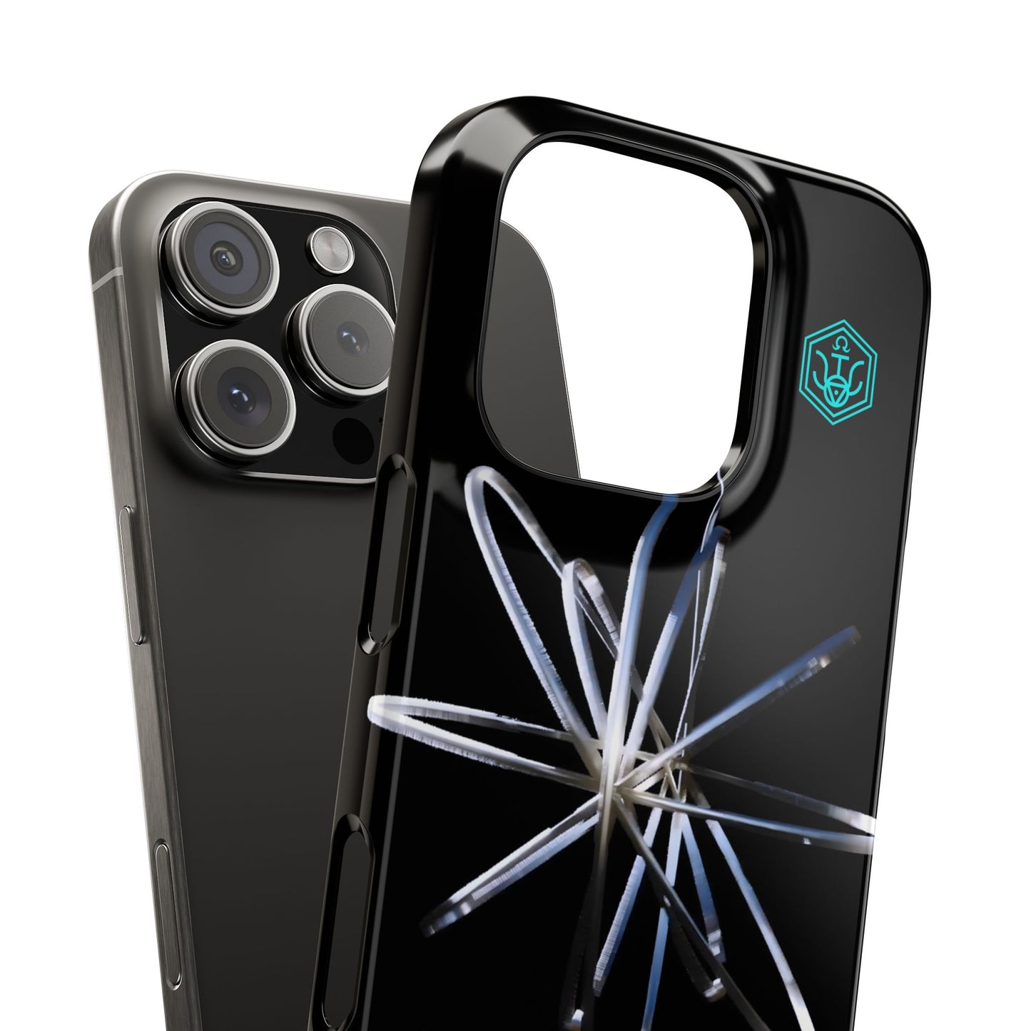 silver rings [ancient gyro relic] iPhone case