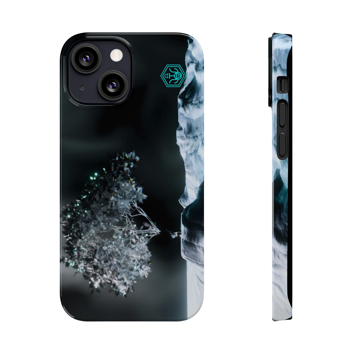 leaves of glass [stoic vortex] iPhone case ii