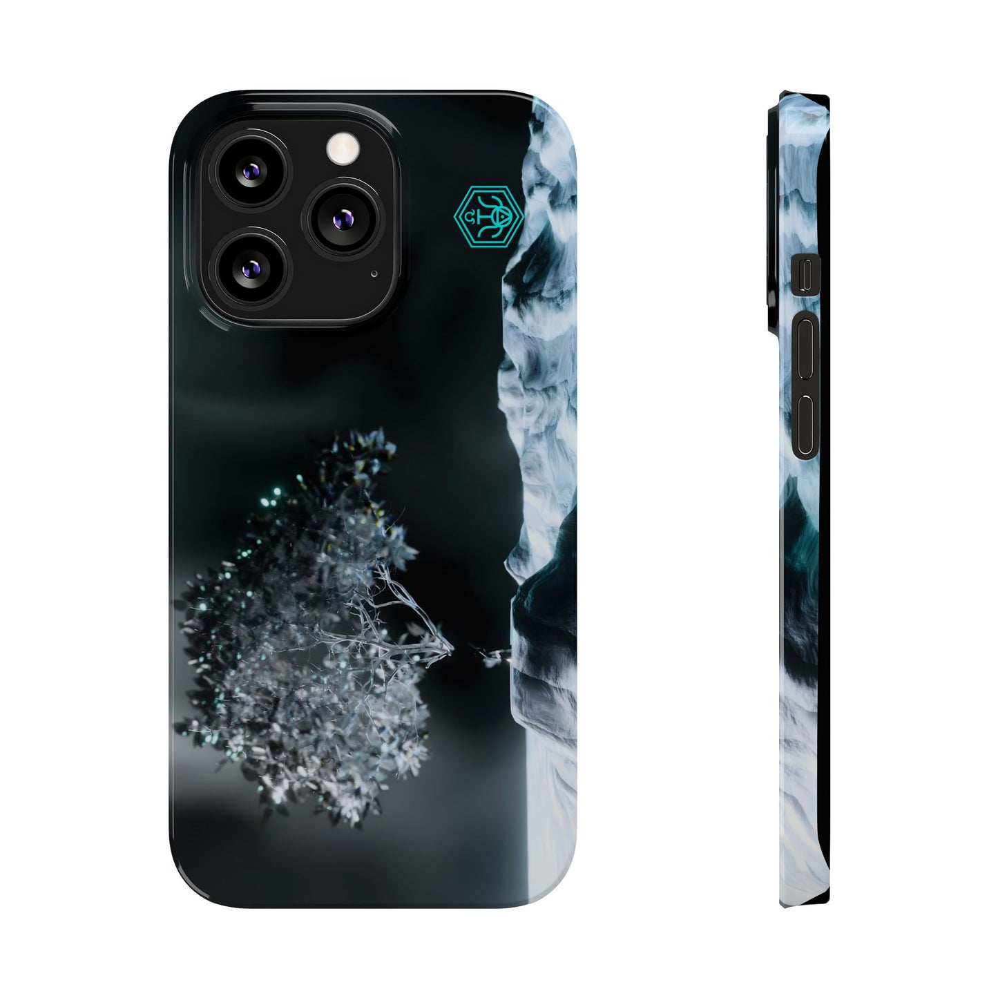 leaves of glass [stoic vortex] iPhone case ii