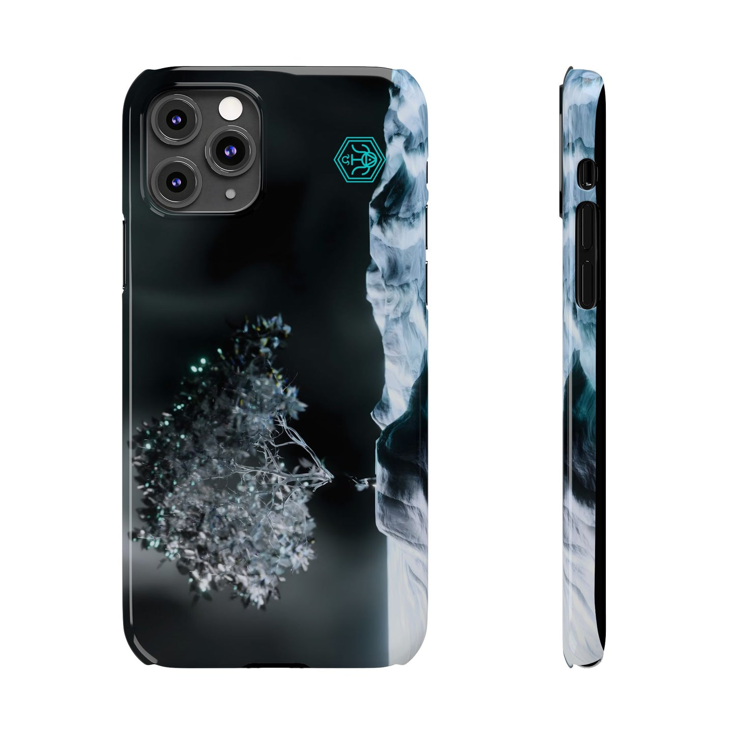 leaves of glass [stoic vortex] iPhone case ii