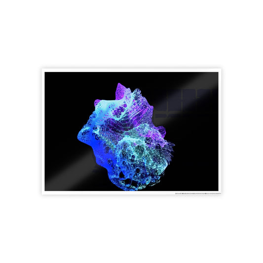 particle drop [gravity reversal] art print i