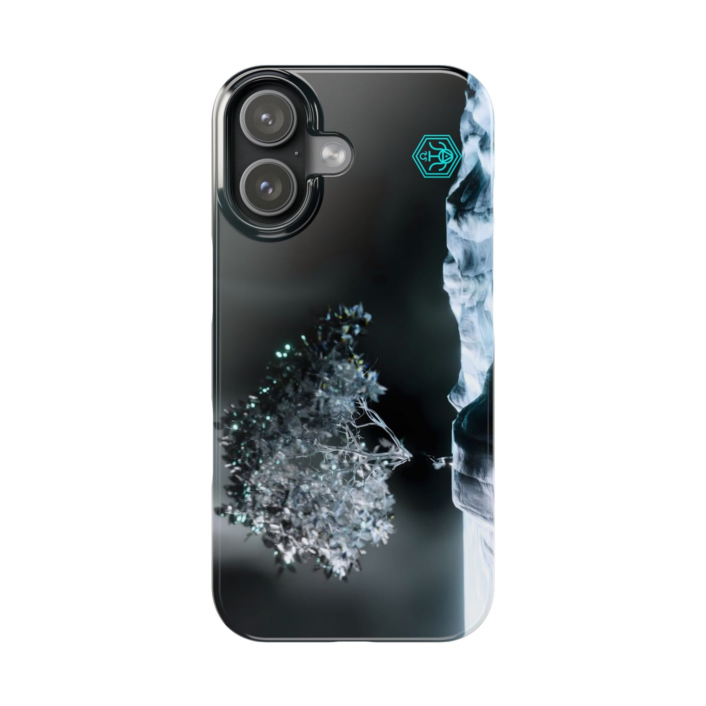 leaves of glass [stoic vortex] iPhone case ii