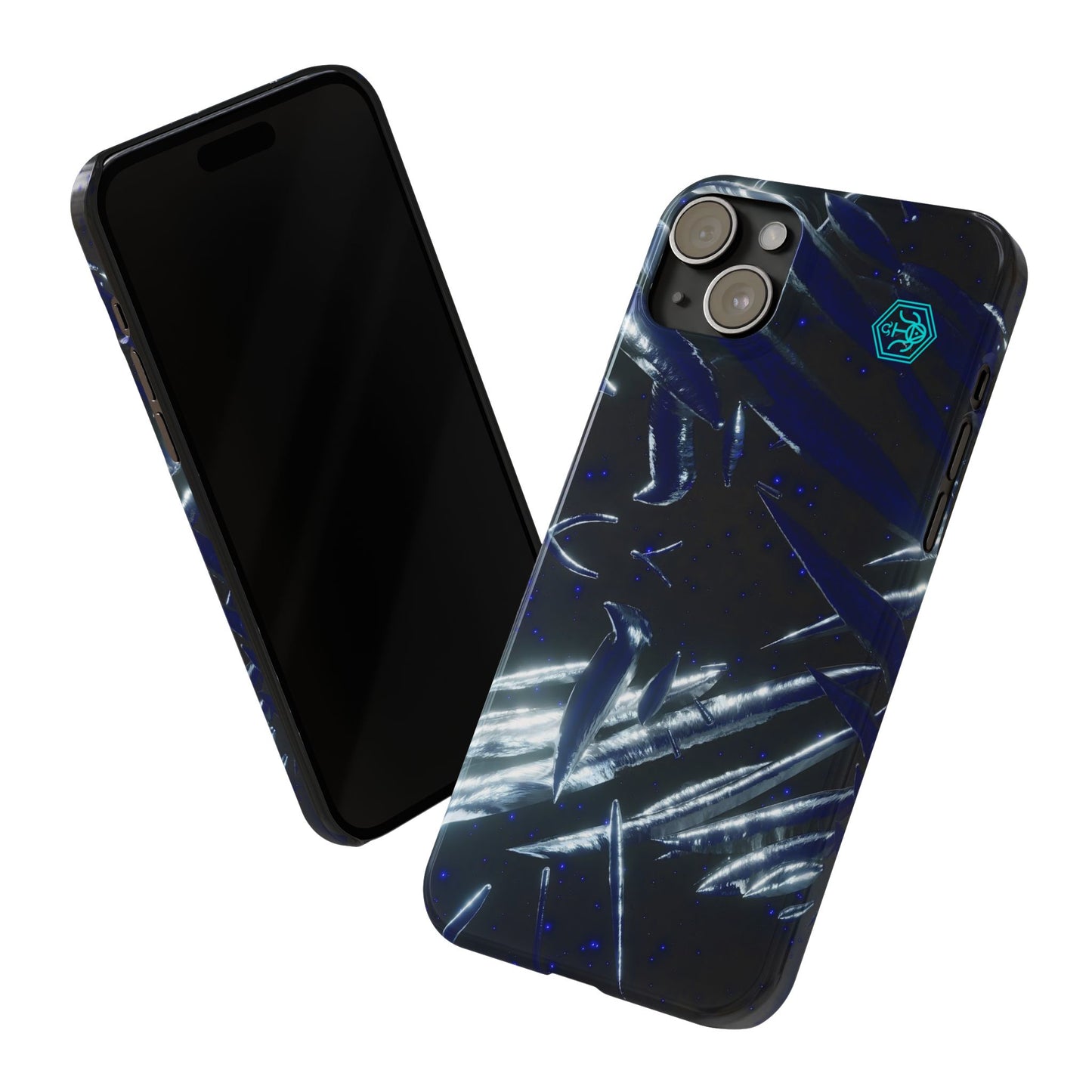 shadow totem [cosmic helix] iPhone case