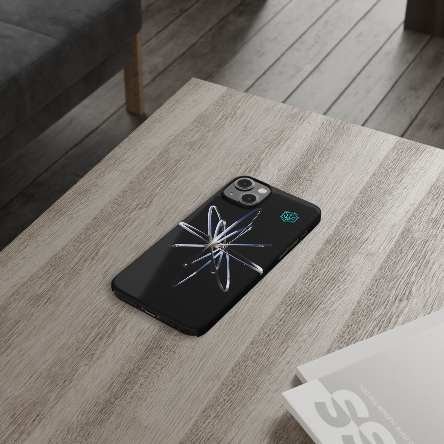 silver rings [ancient gyro relic] iPhone case