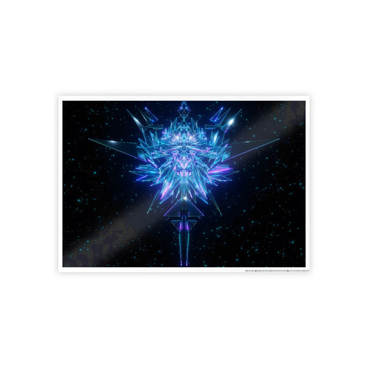 astral tree [spectrum glitch sequence] art print