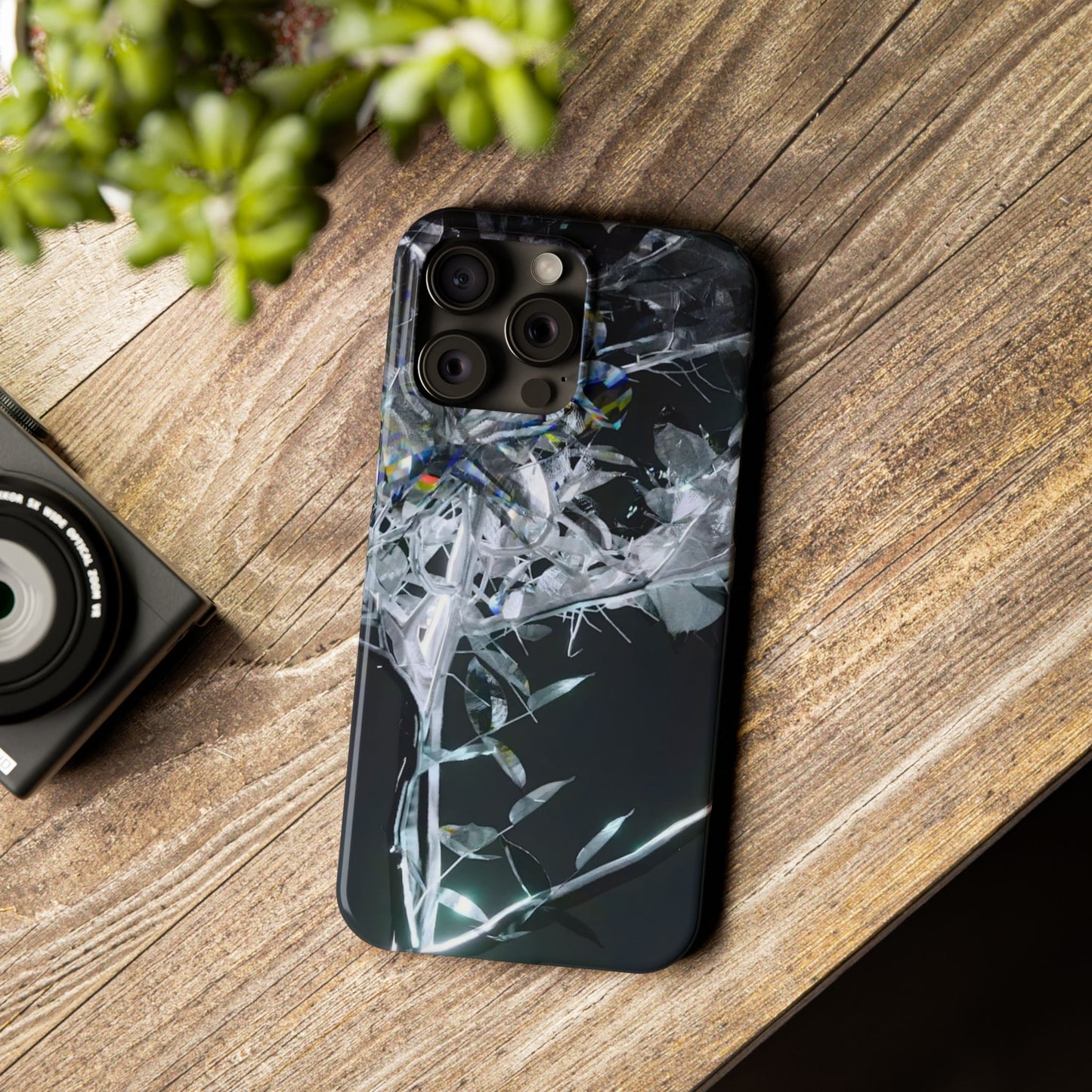 leaves of glass [midnight simulation] iPhone case i
