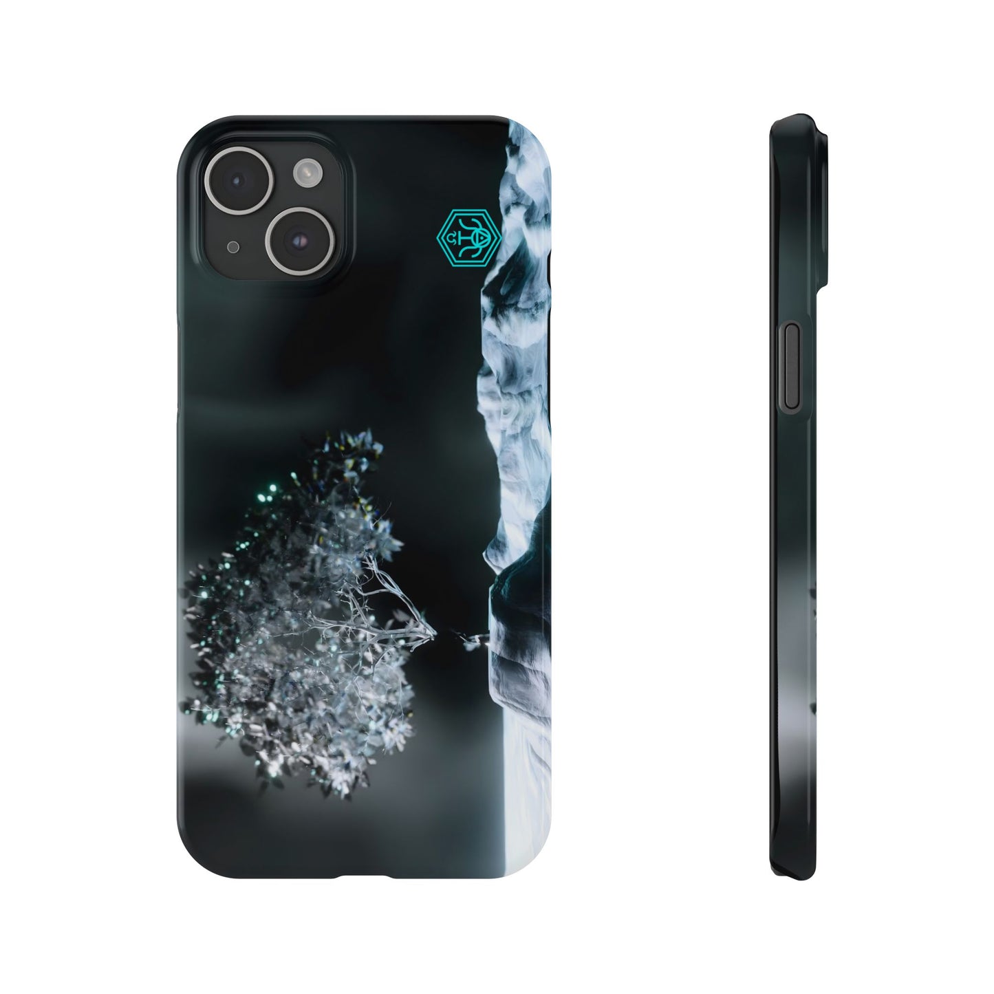 leaves of glass [stoic vortex] iPhone case ii