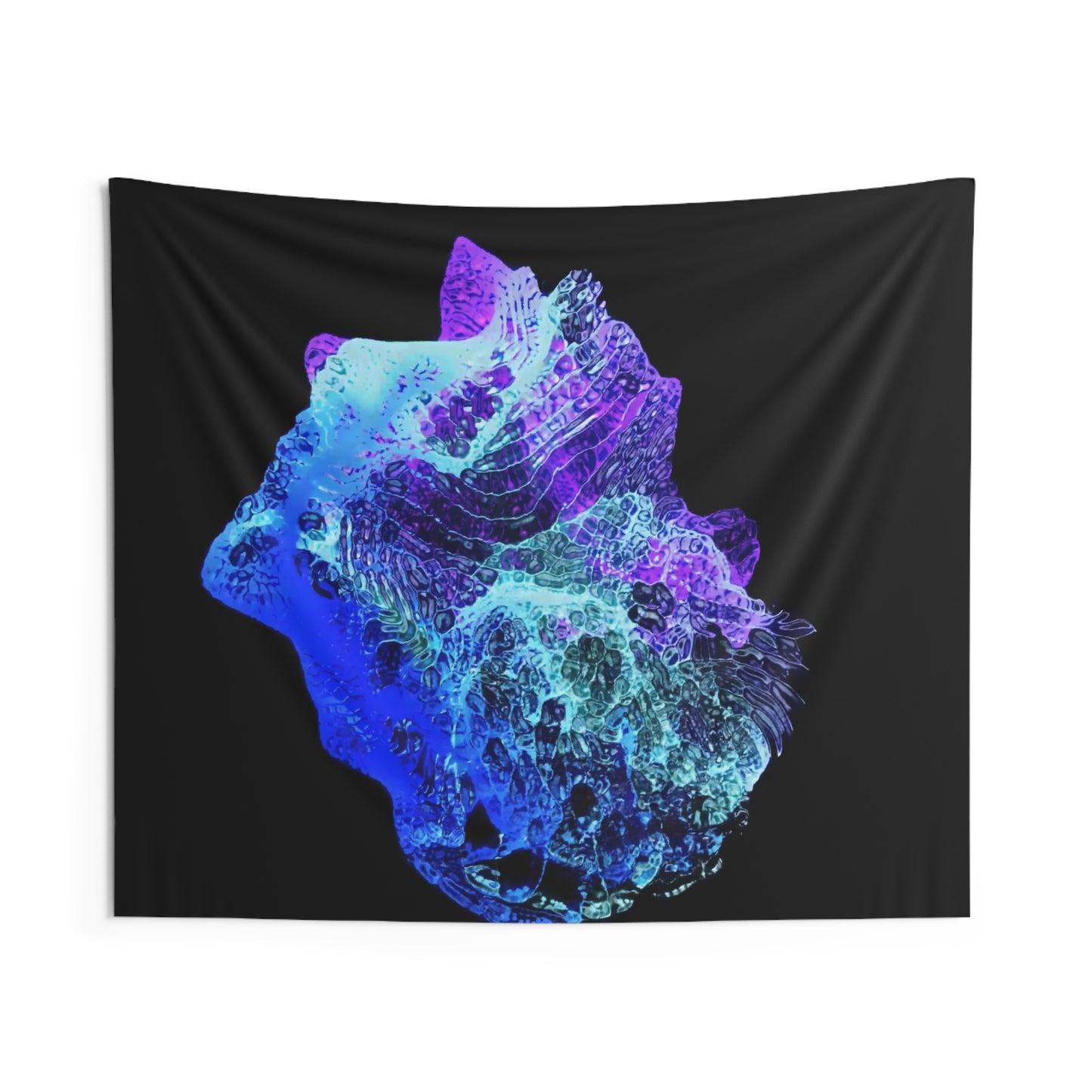 particle drop [gravity reversal] art tapestry i