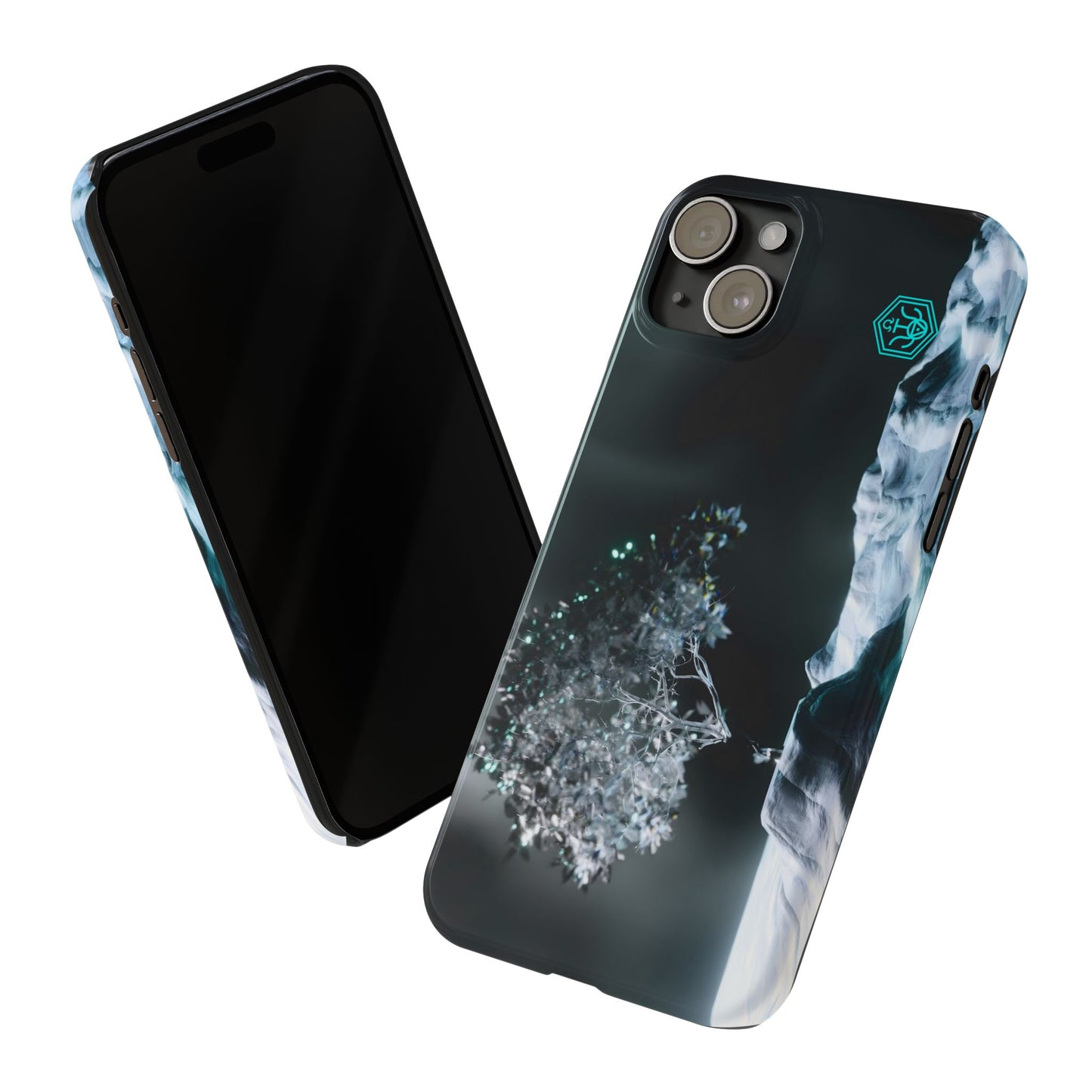leaves of glass [stoic vortex] iPhone case ii
