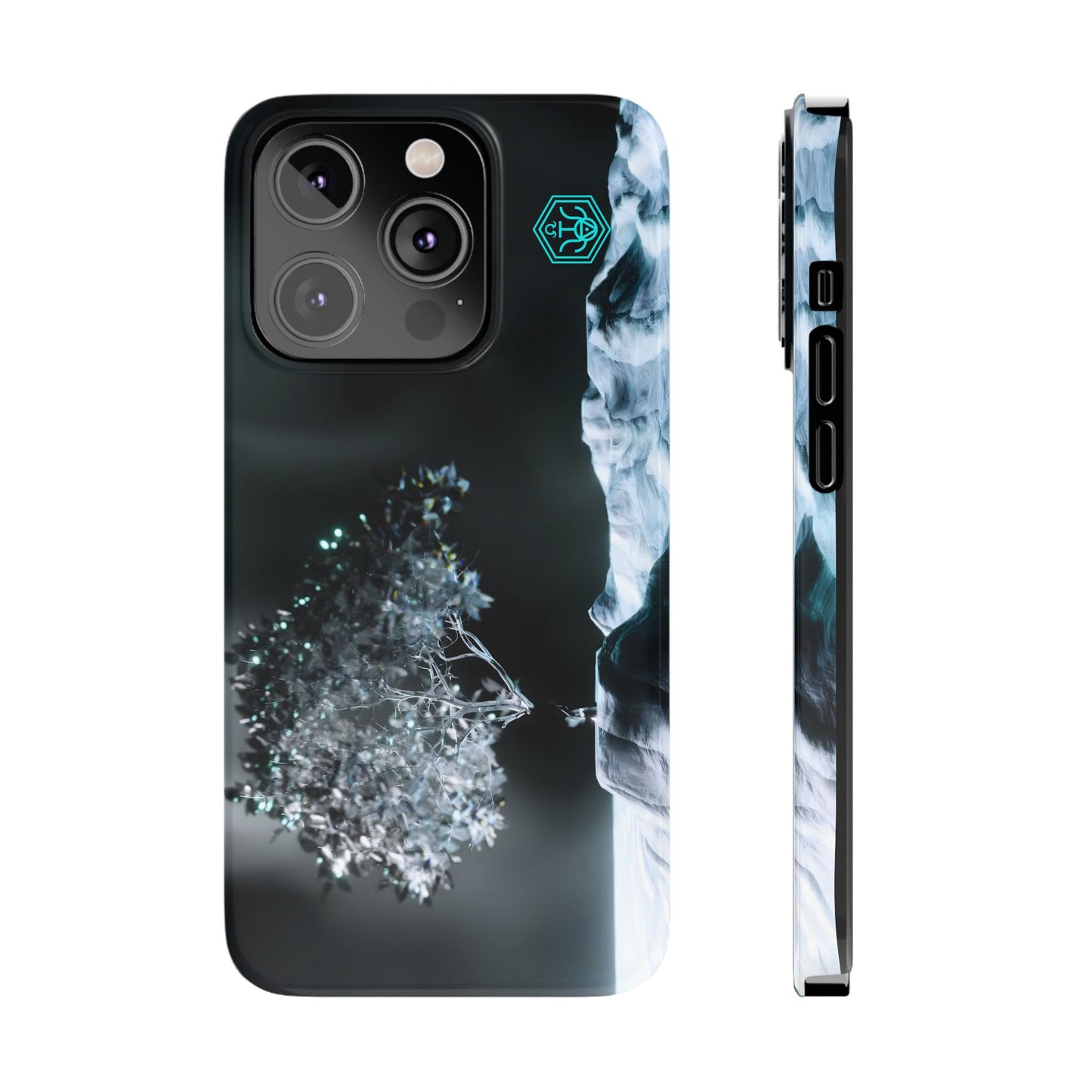 leaves of glass [stoic vortex] iPhone case ii