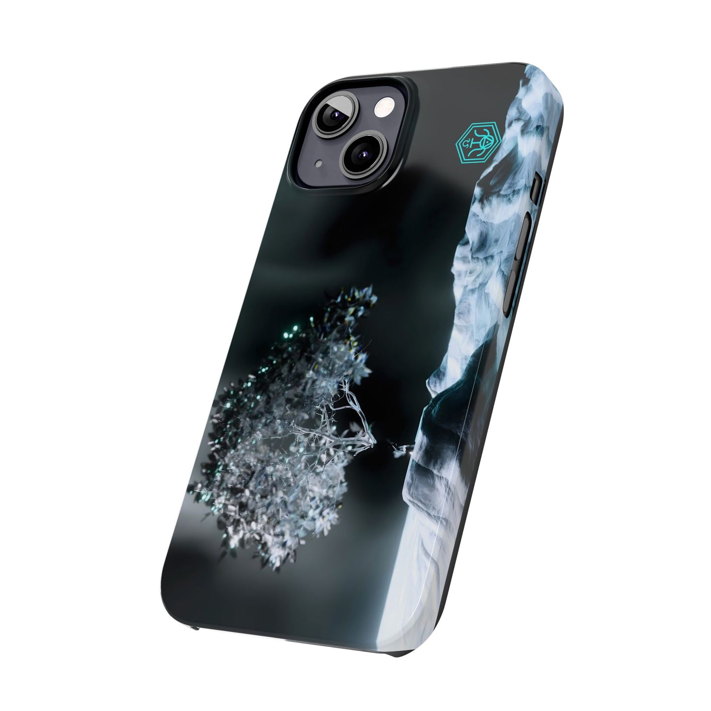 leaves of glass [stoic vortex] iPhone case ii