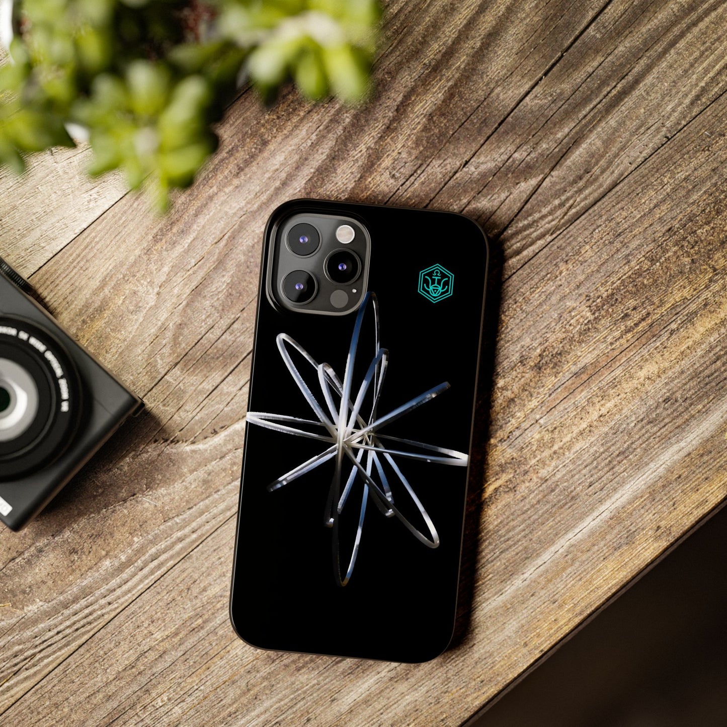 silver rings [ancient gyro relic] iPhone case