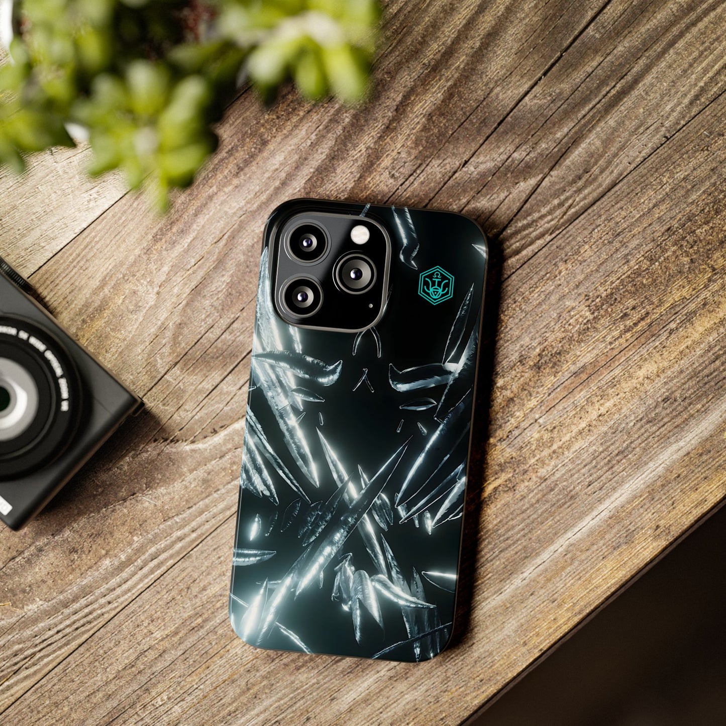 shadow totem [dark shimmer] iPhone case ii