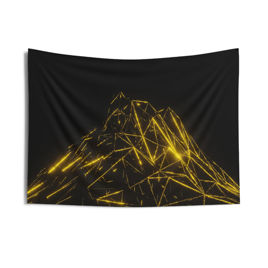 gold mountain frame [olympus peak] art tapestry