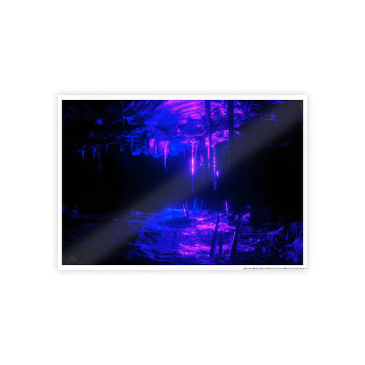 shadowrealm cavern [ultraviolet traversal] art print