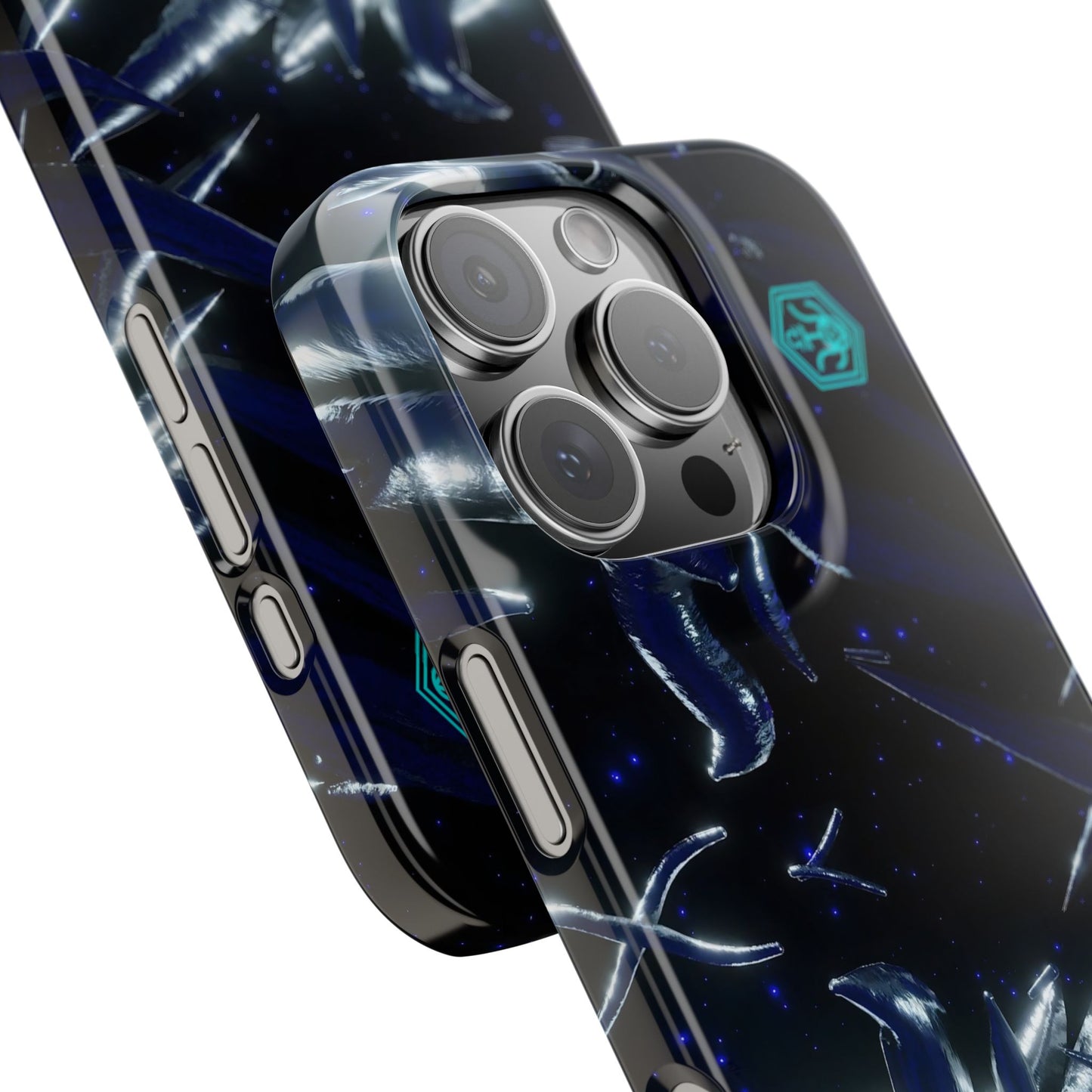 shadow totem [cosmic helix] iPhone case