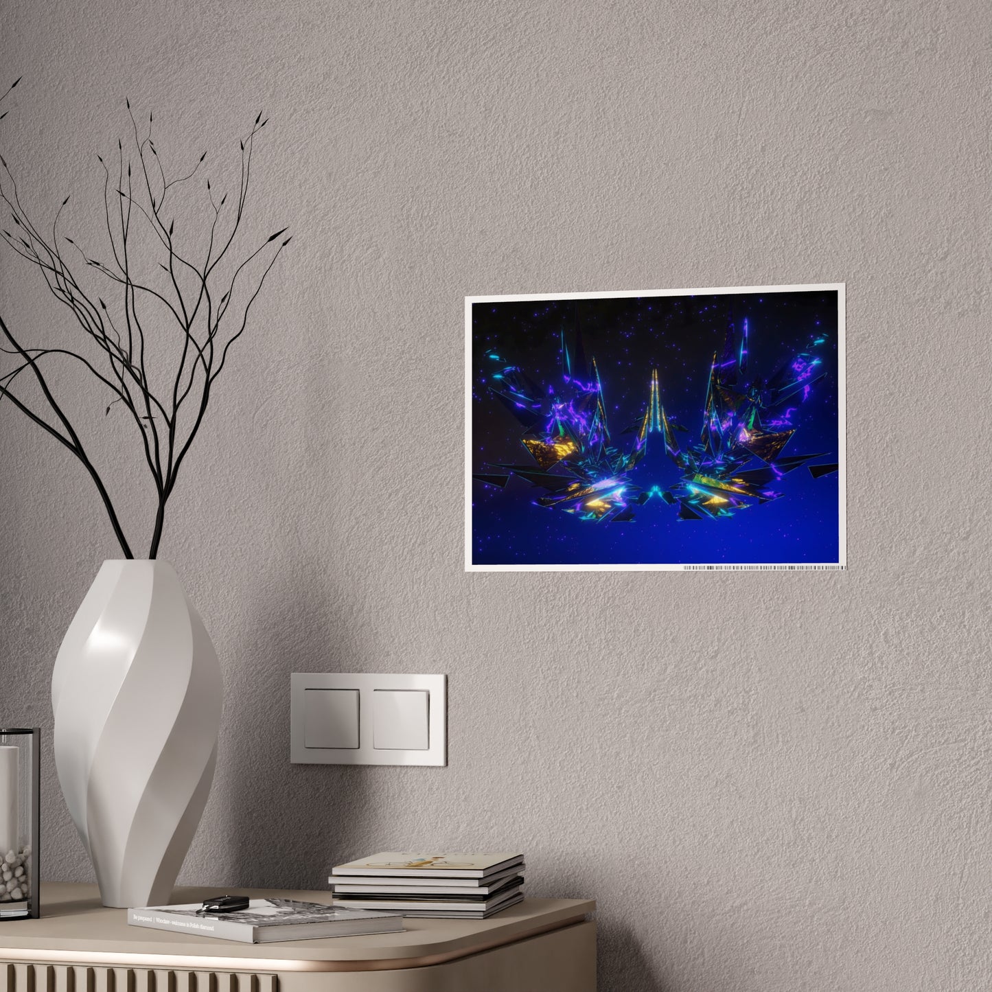 cosmic crown [infinite graduation] art print
