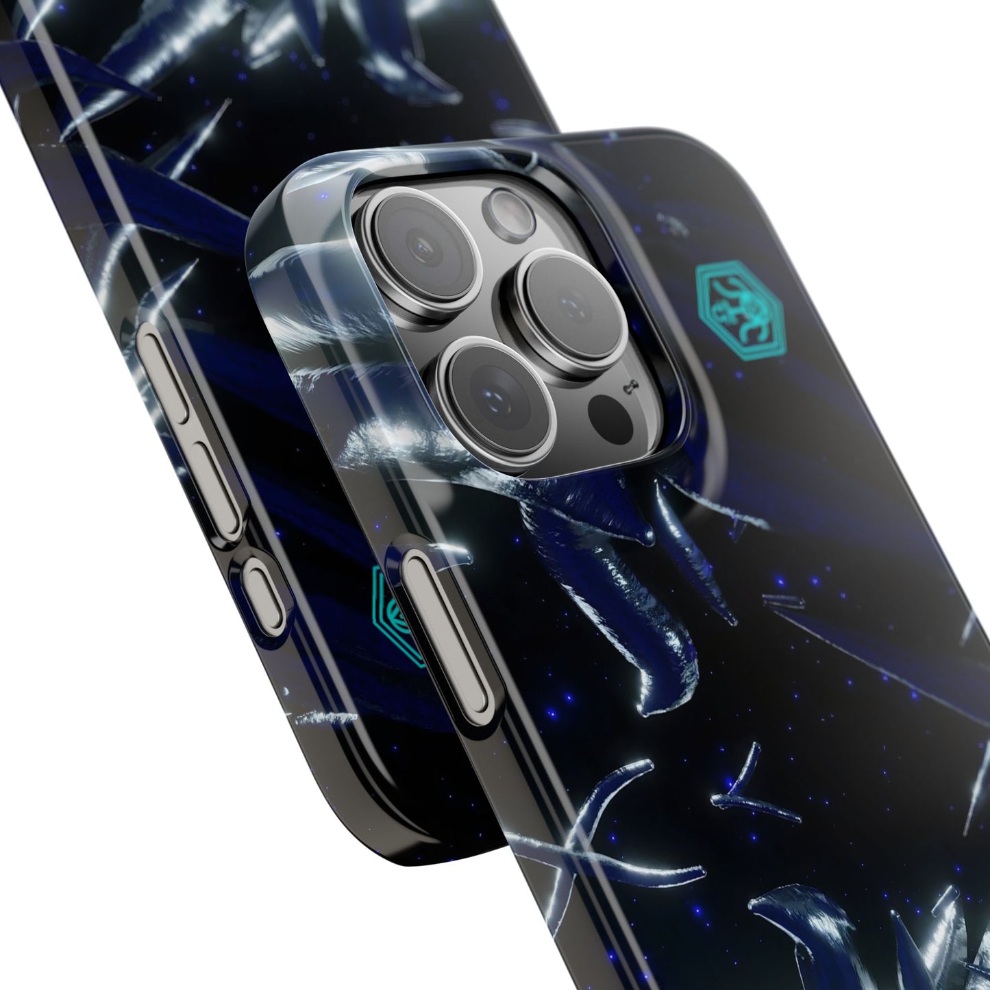 shadow totem [cosmic helix] iPhone case