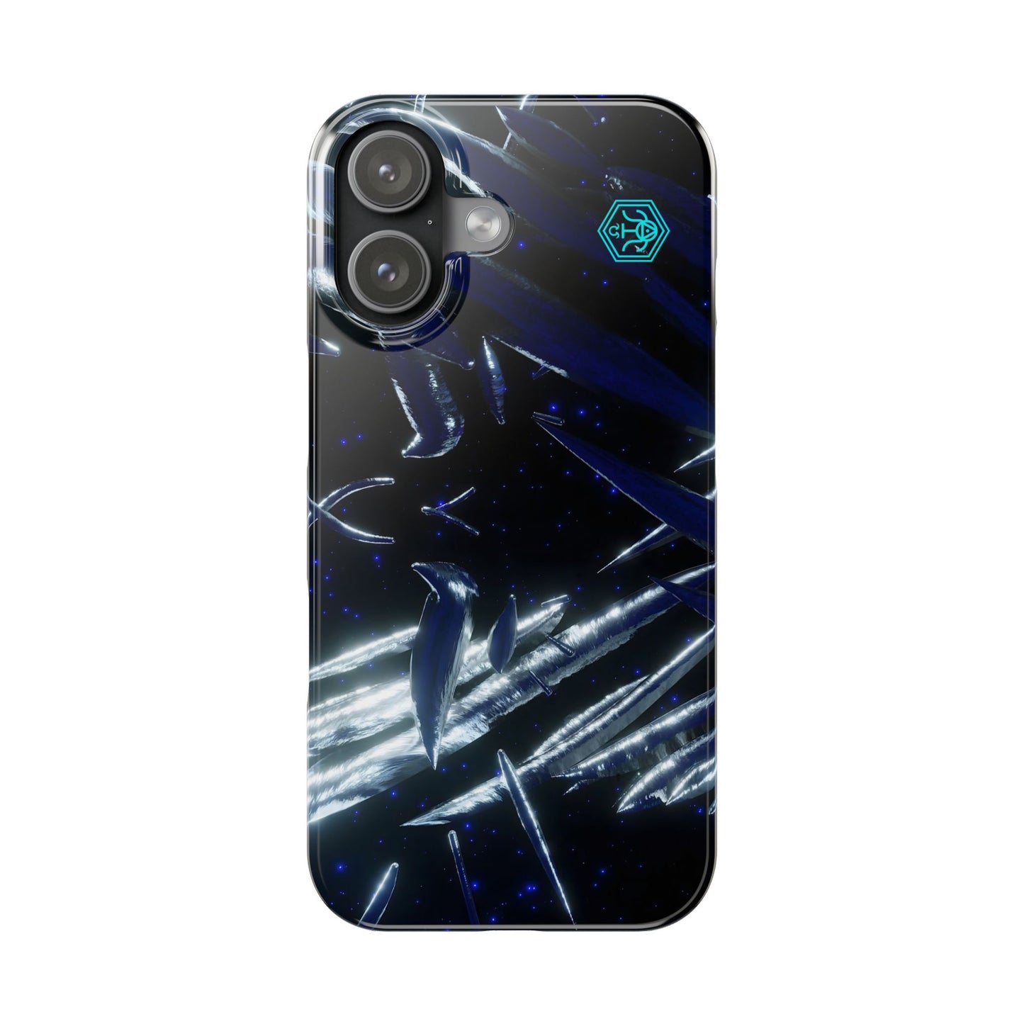 shadow totem [cosmic helix] iPhone case