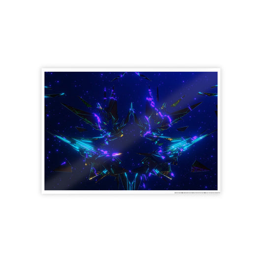 cosmic crown [grand overview] art print i