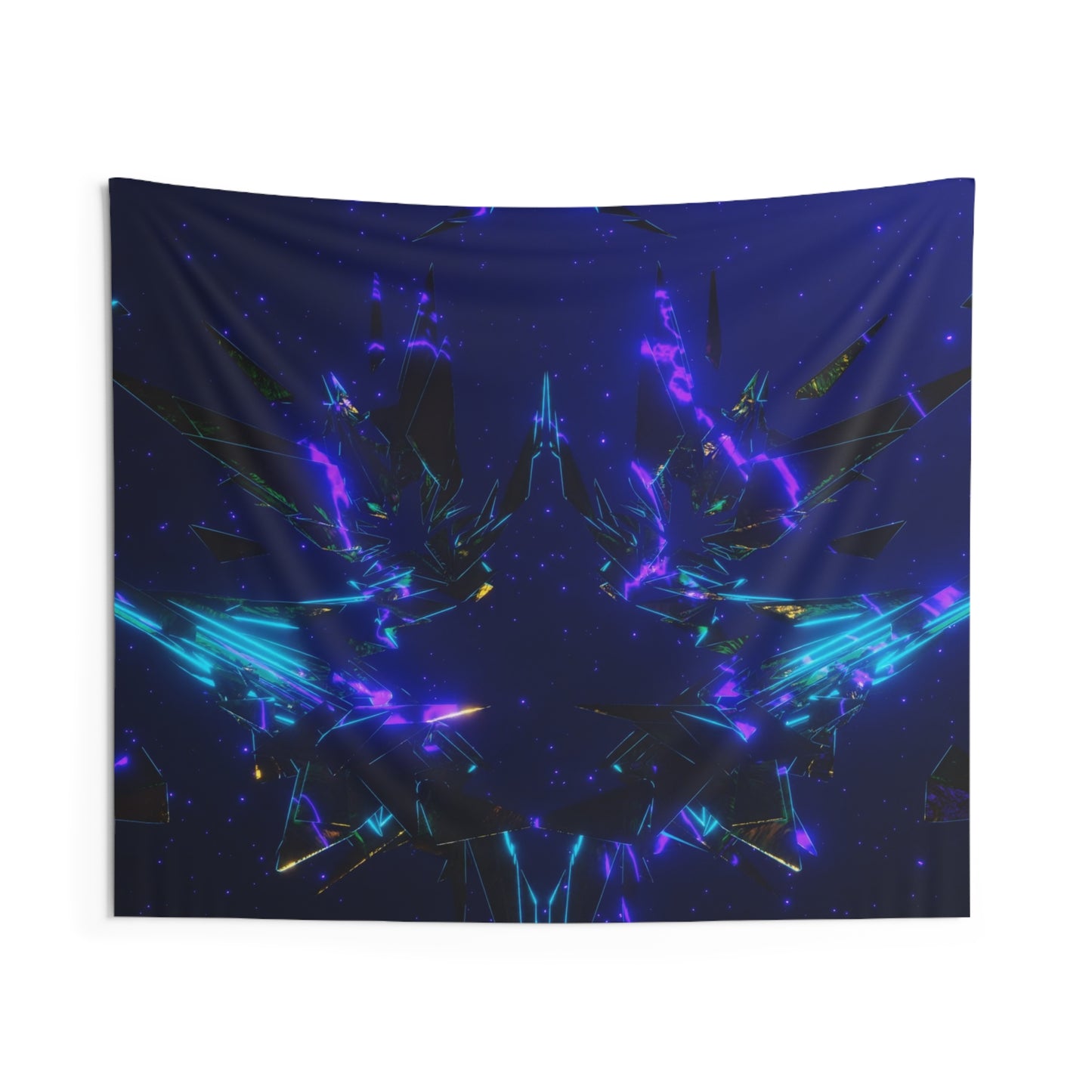 cosmic crown [grand overview] art tapestry i