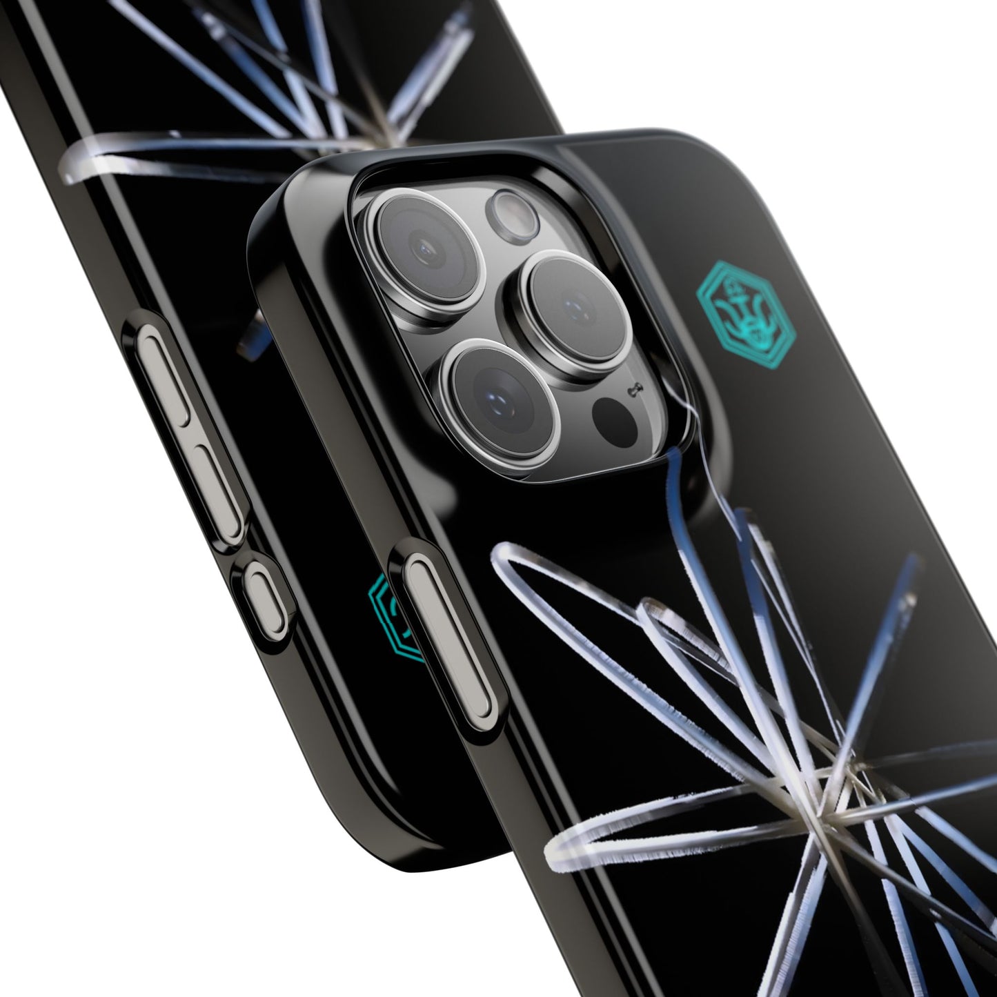 silver rings [ancient gyro relic] iPhone case