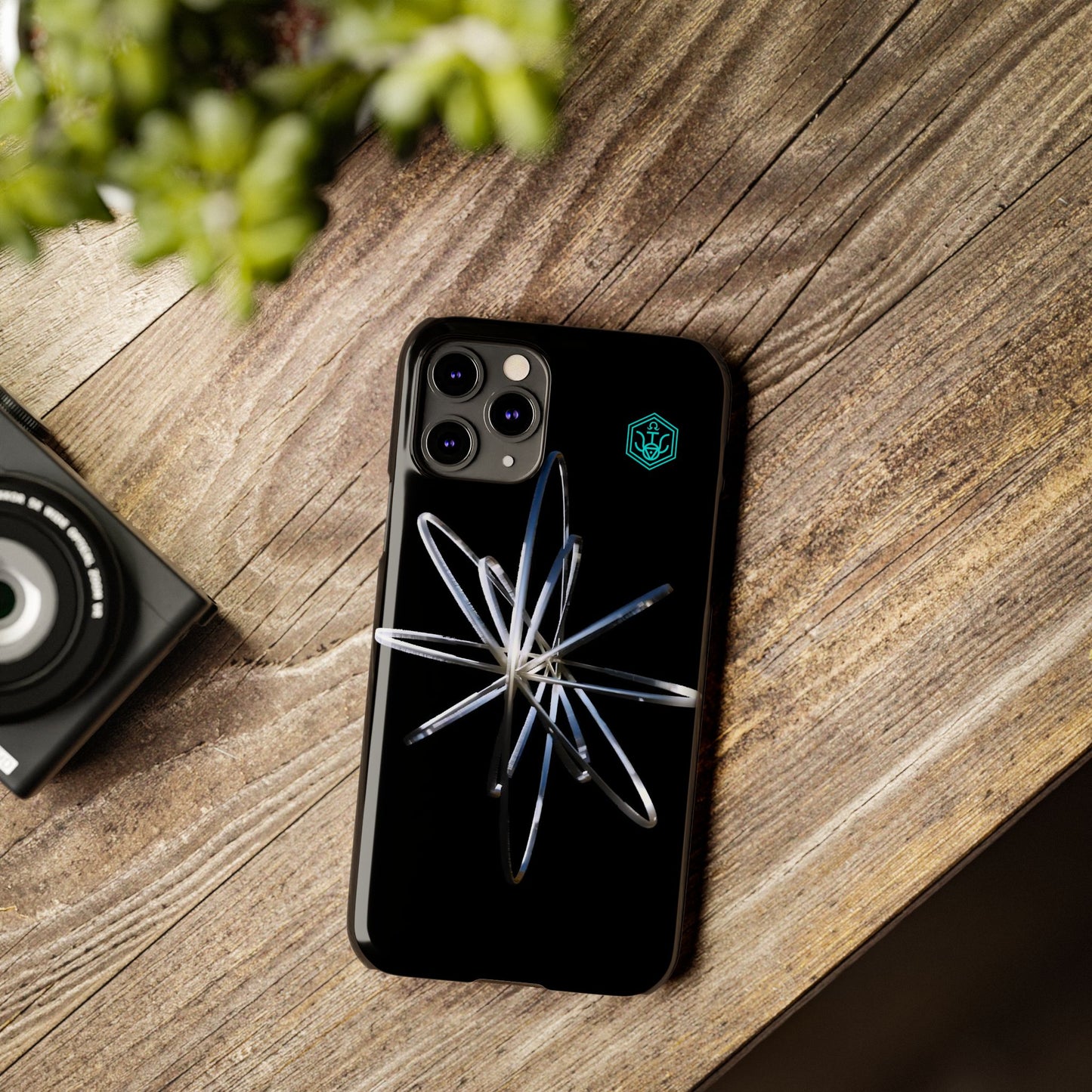 silver rings [ancient gyro relic] iPhone case