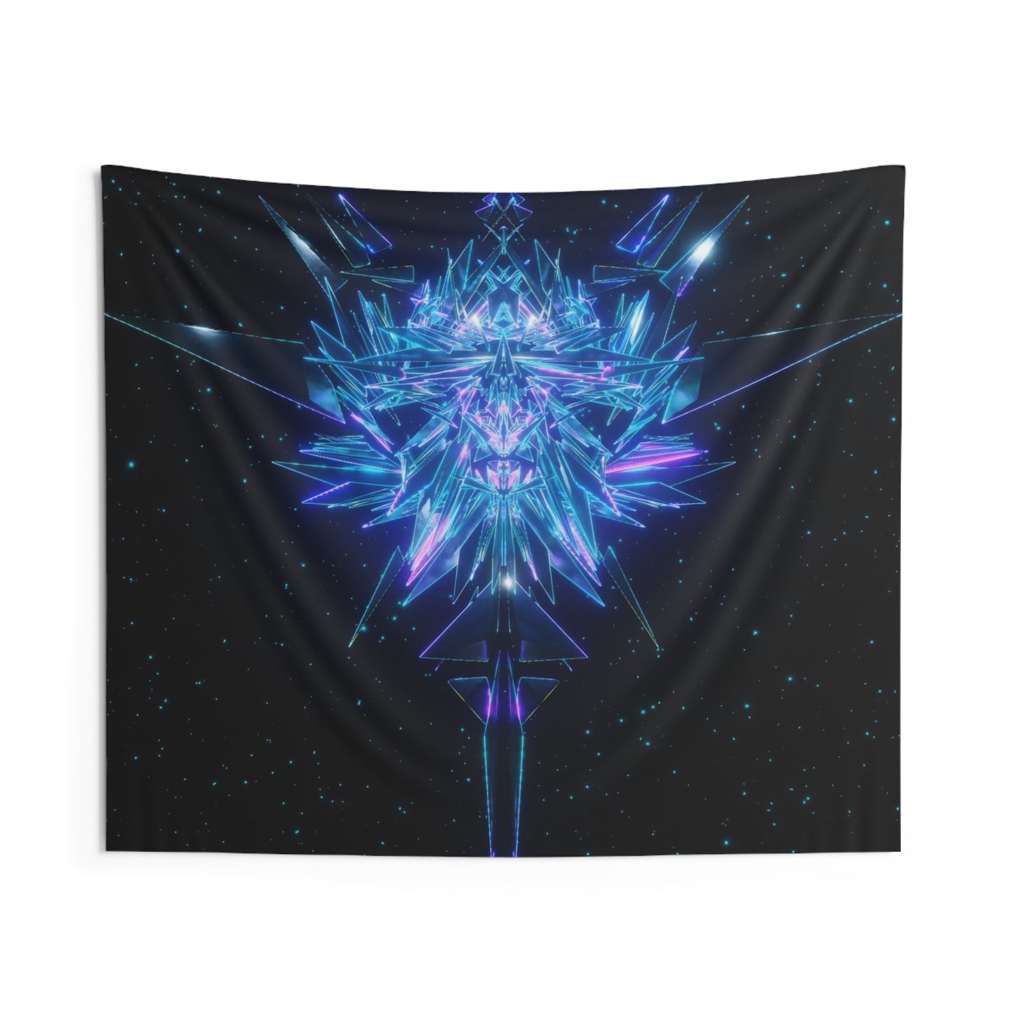 astral tree [spectrum glitch sequence] art tapestry