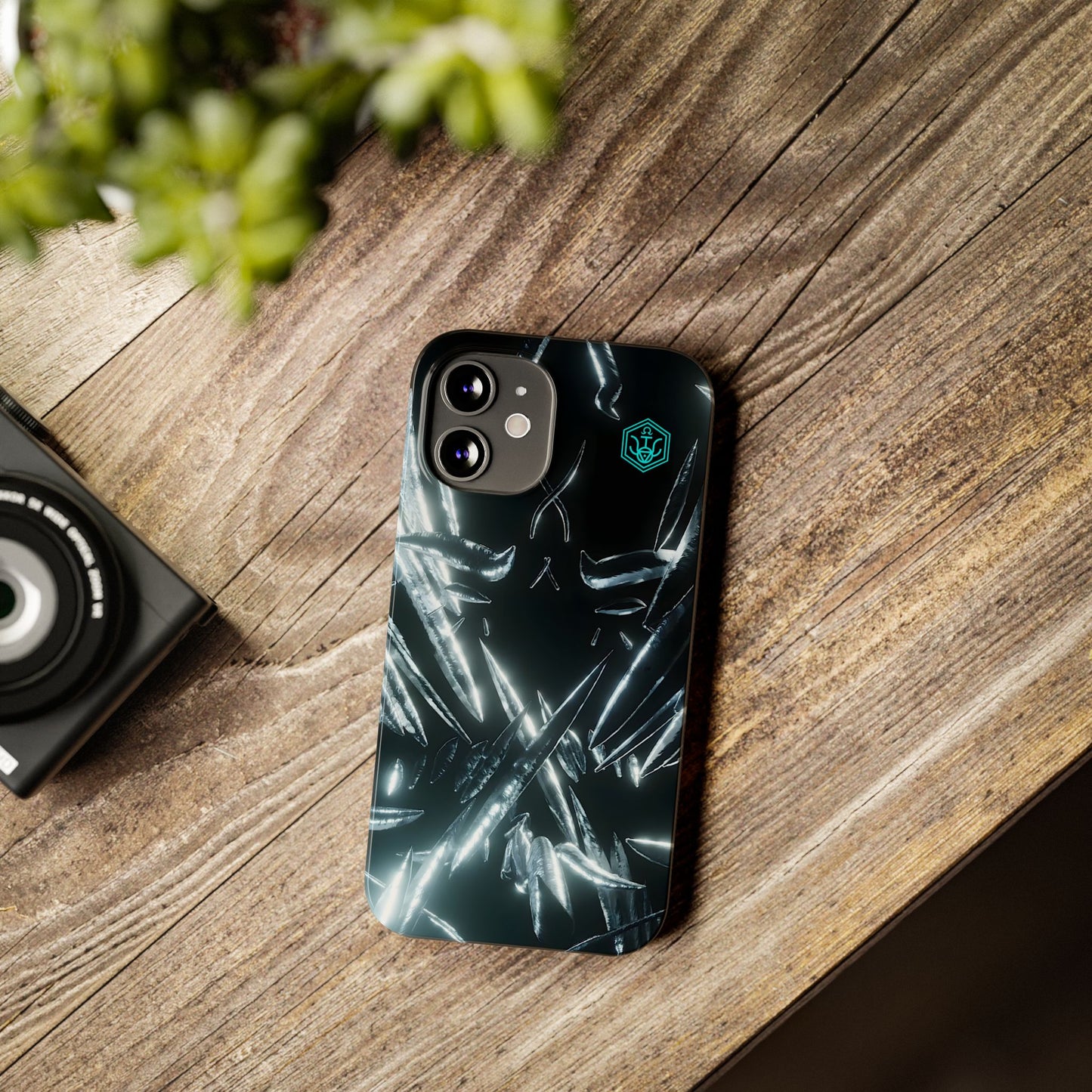 shadow totem [dark shimmer] iPhone case ii