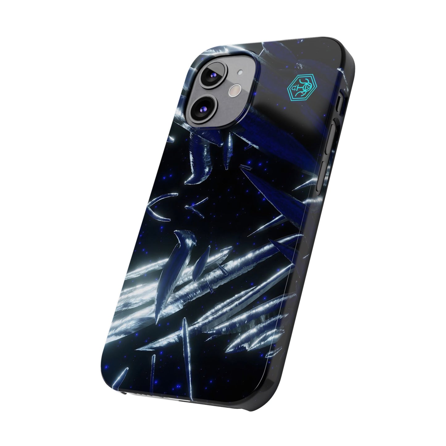 shadow totem [cosmic helix] iPhone case