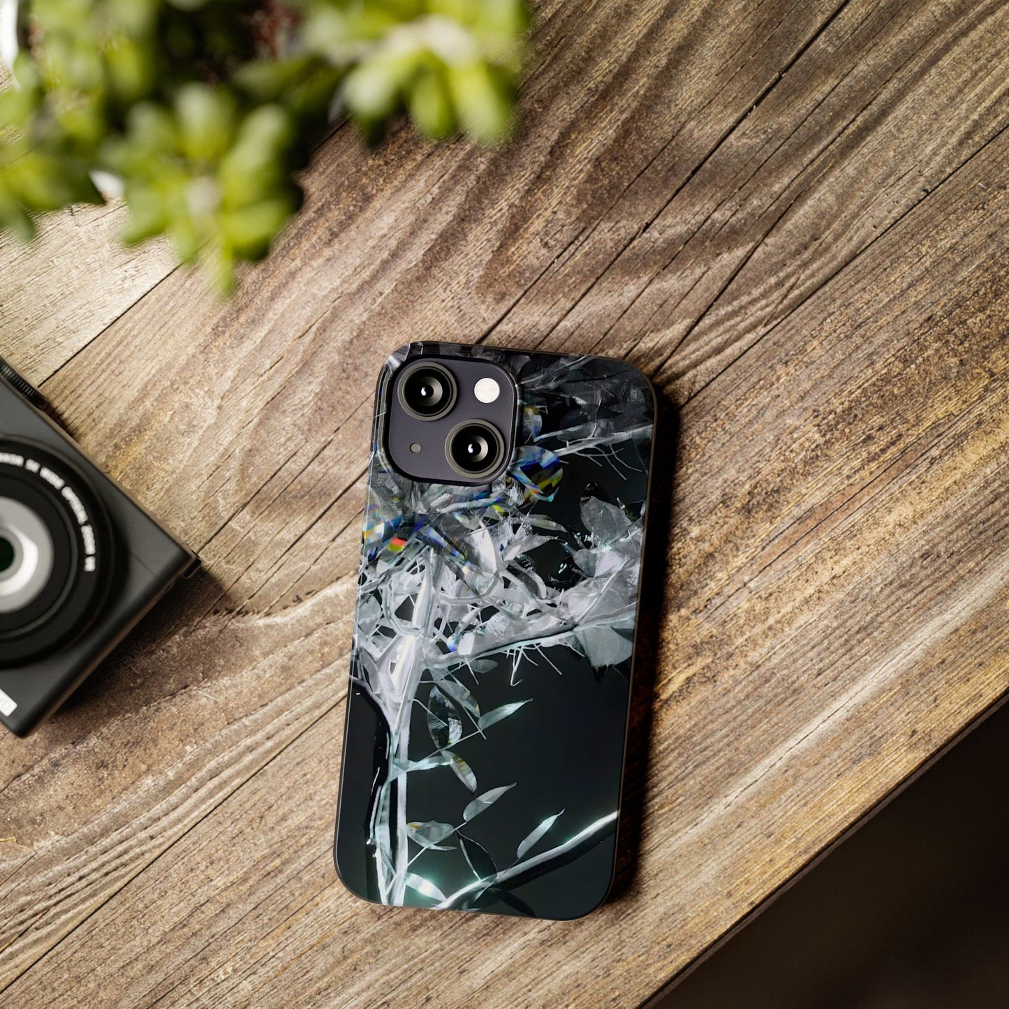 leaves of glass [midnight simulation] iPhone case i