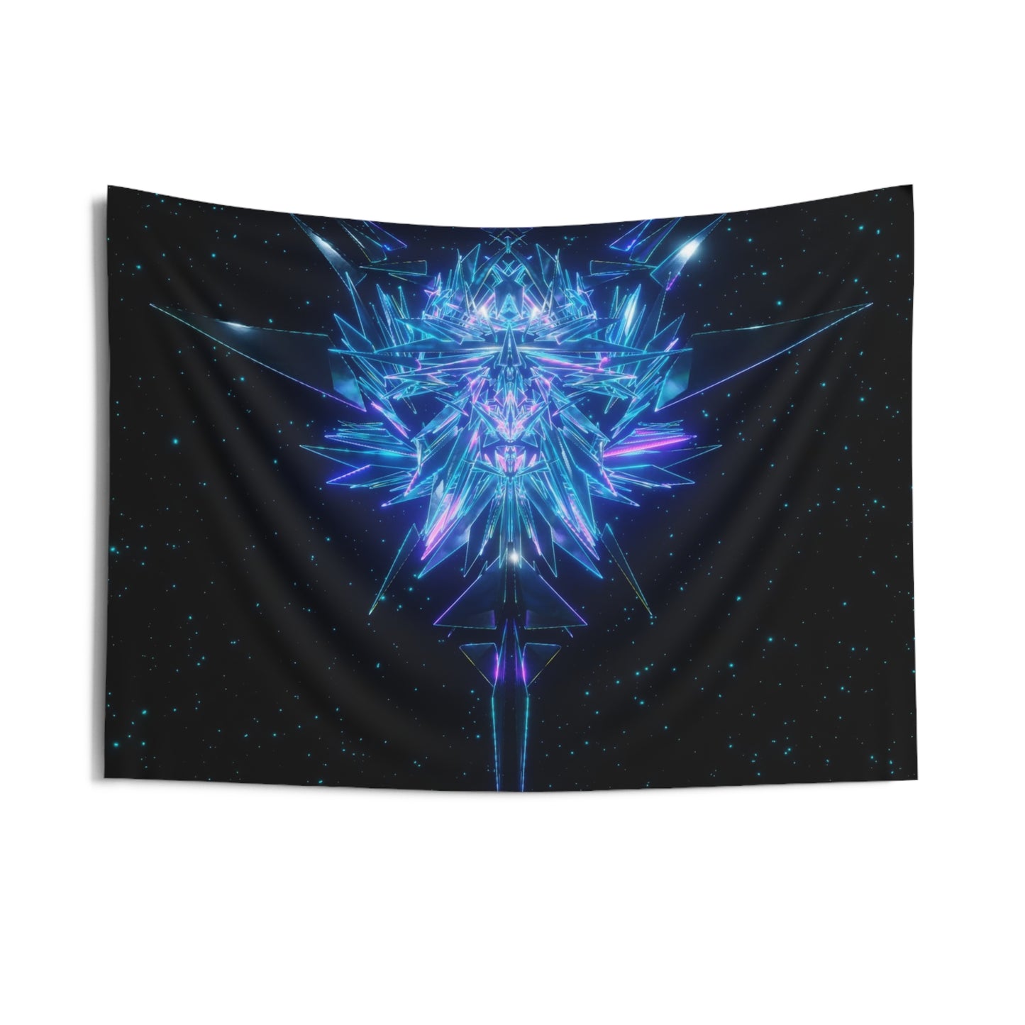 astral tree [spectrum glitch sequence] art tapestry